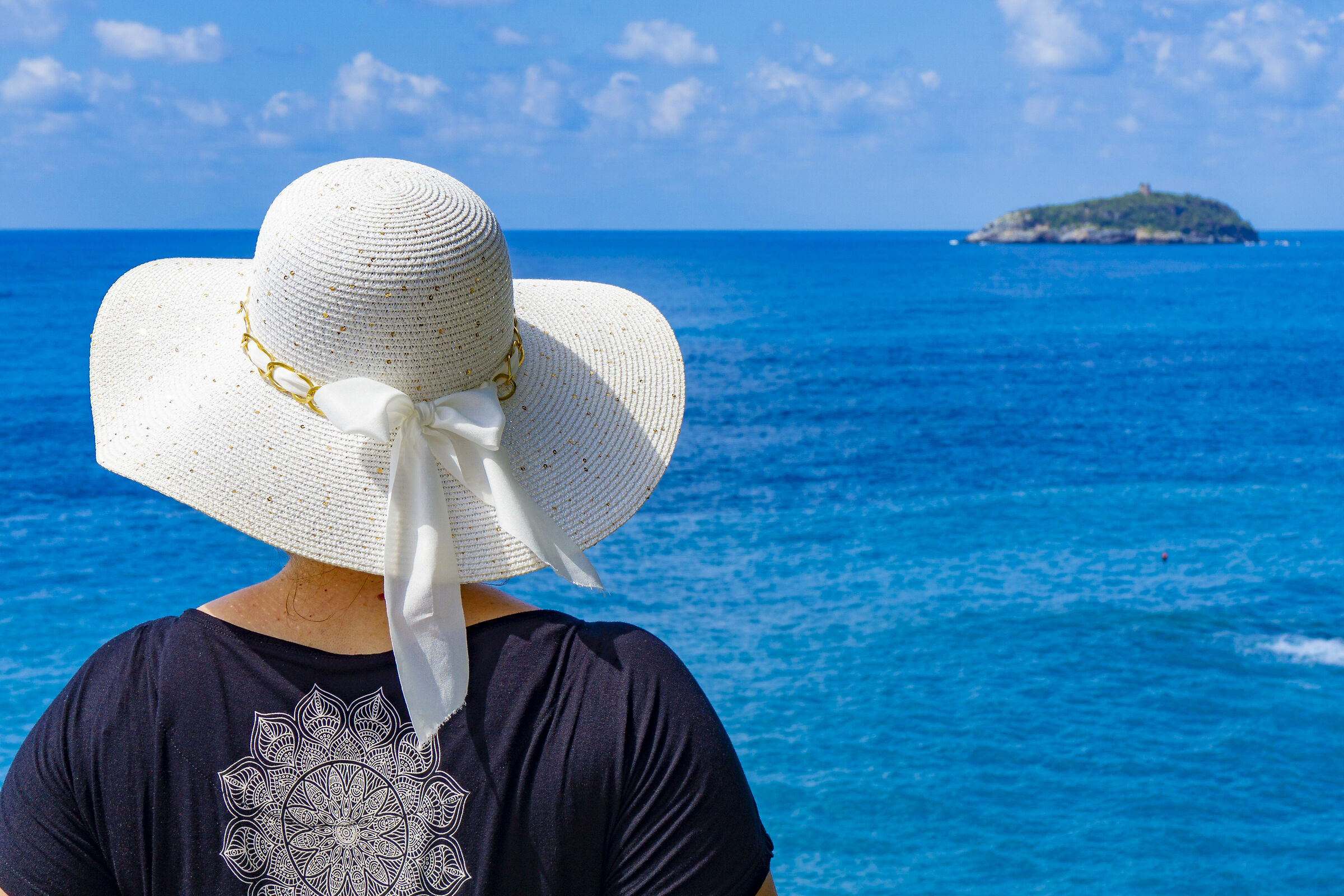 Looking at the horizon