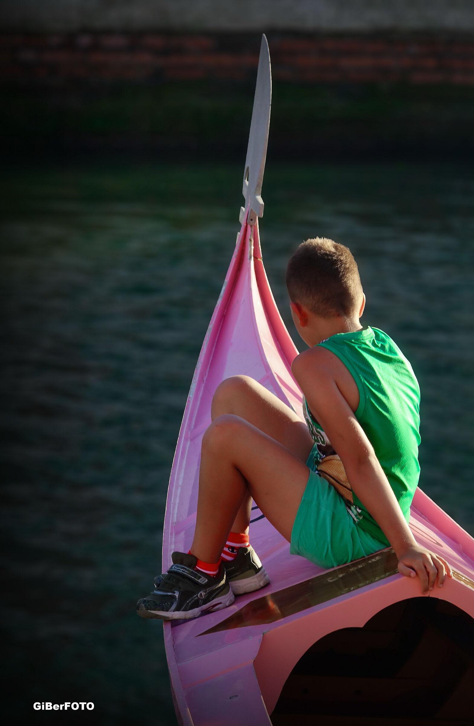 Voglio fare il gondoliere !