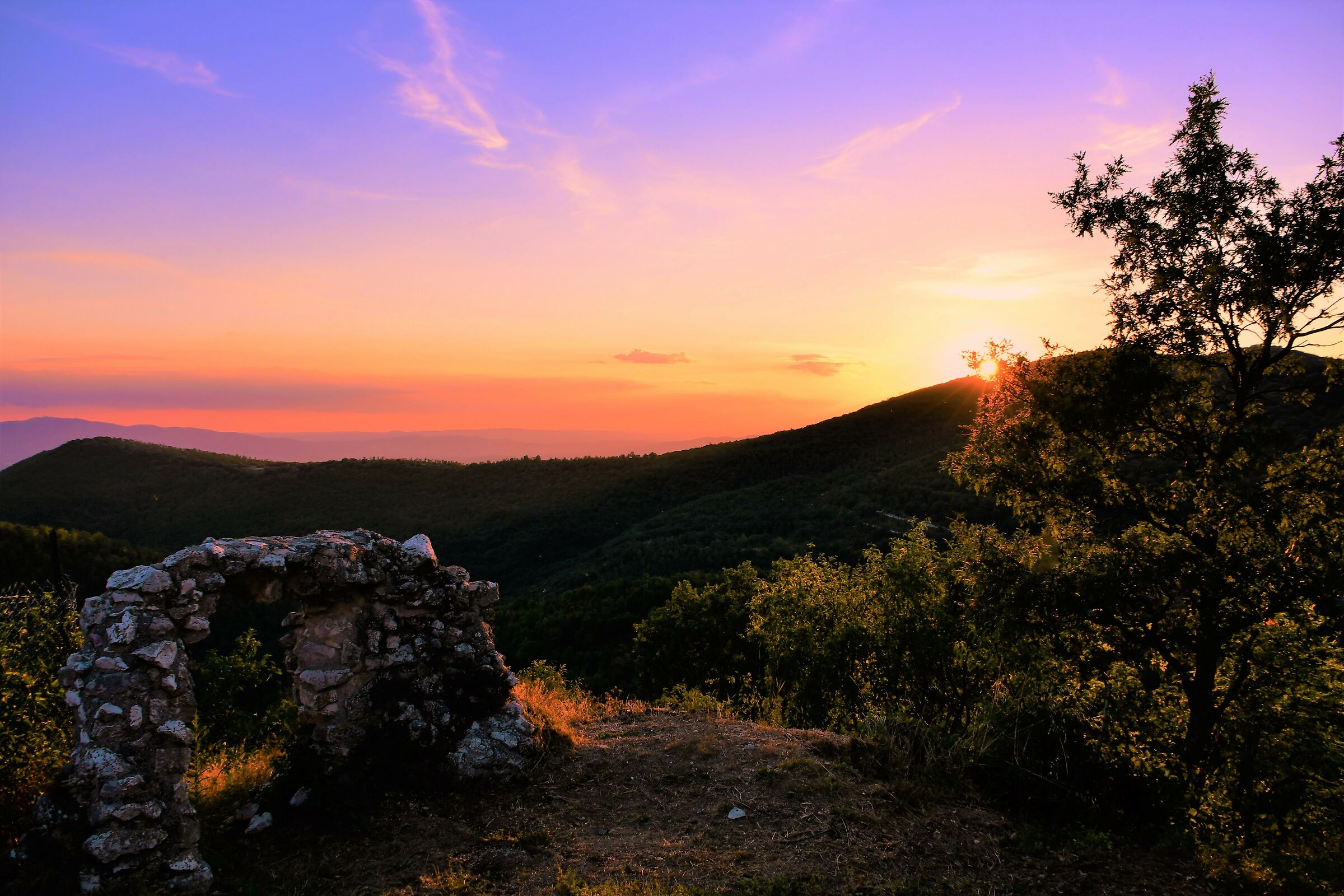 Atmosfera di un tramonto