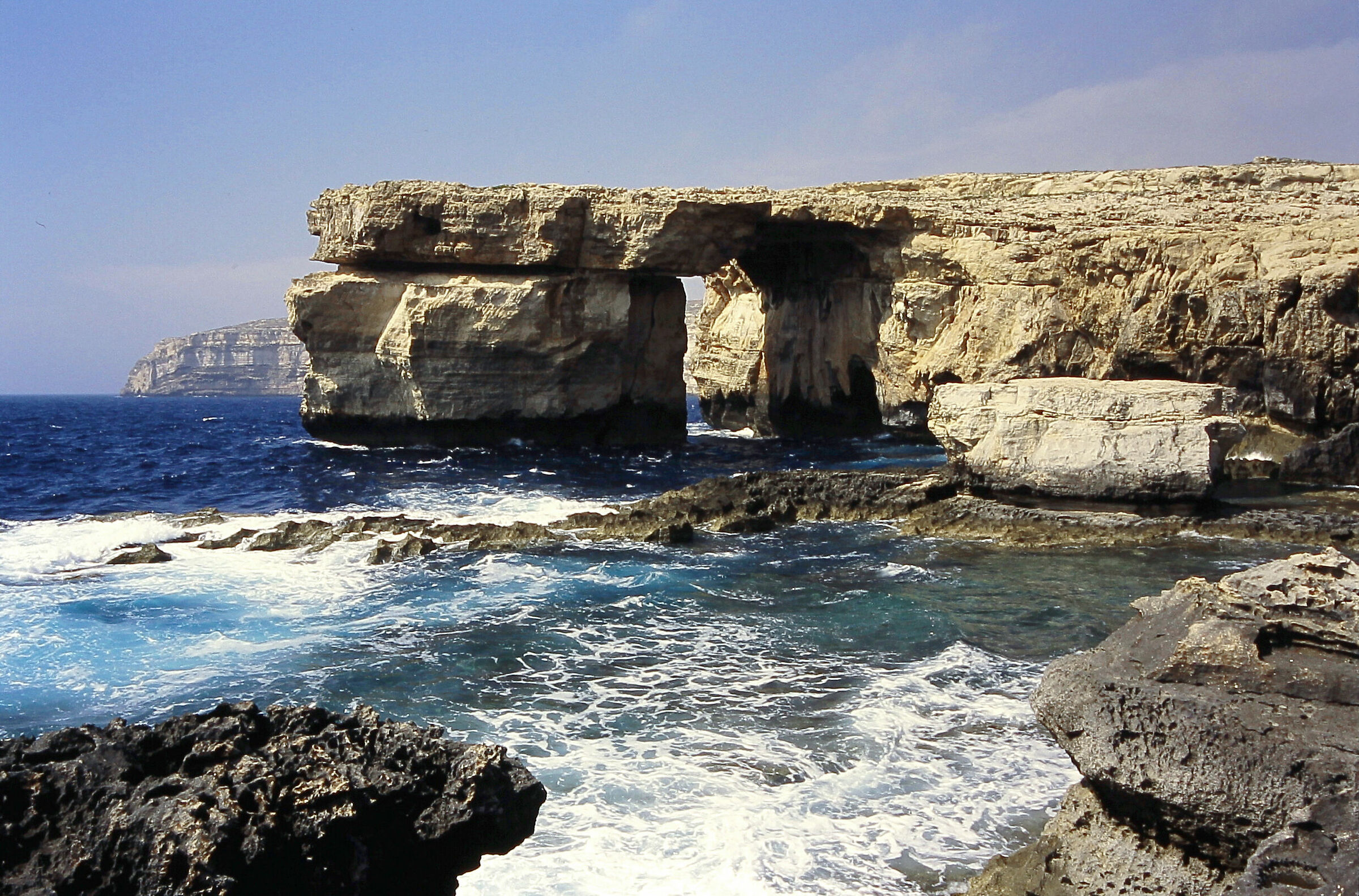 la "finestra azzurra" - gozo