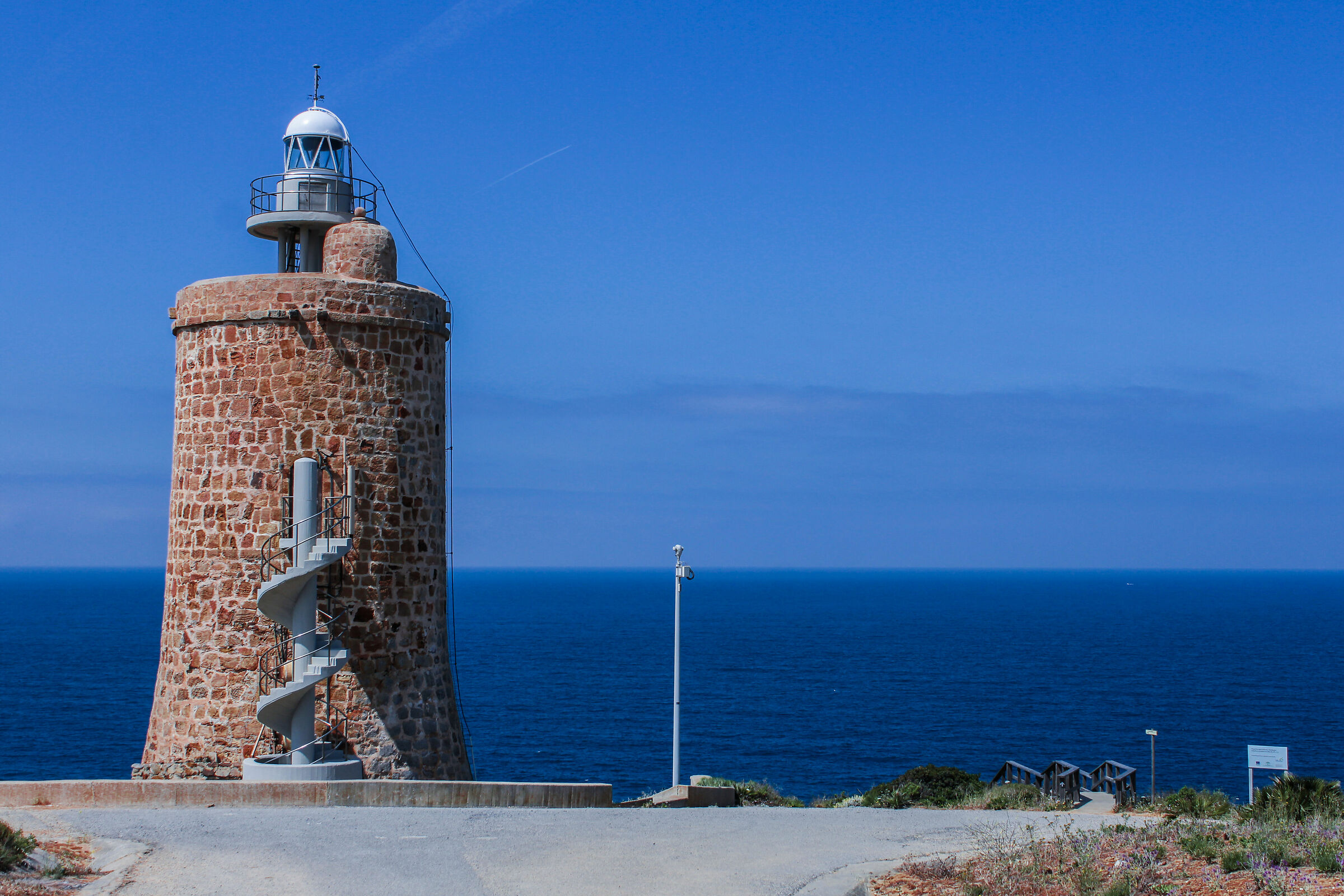 Old Andalusian lighthouse