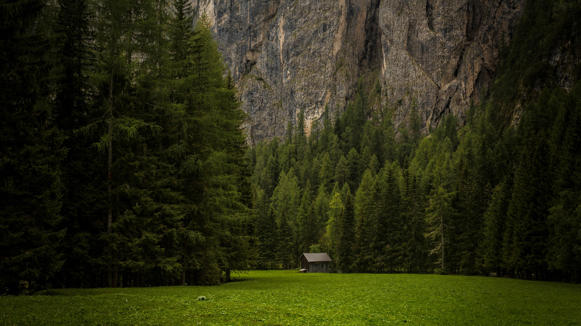 Along the road leading to pisciadù Falls