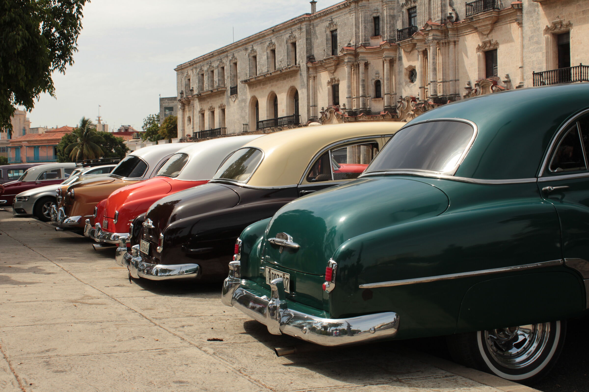 Typical cars in Havana