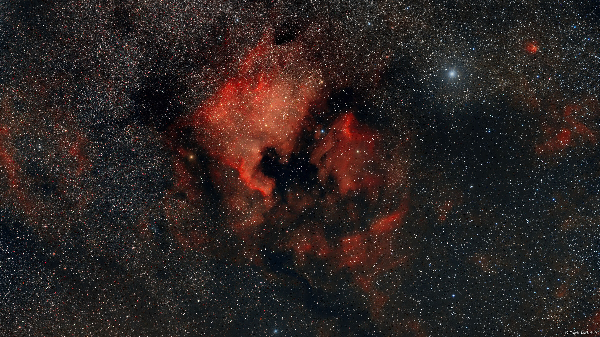 Nord America and Pelican Nebula