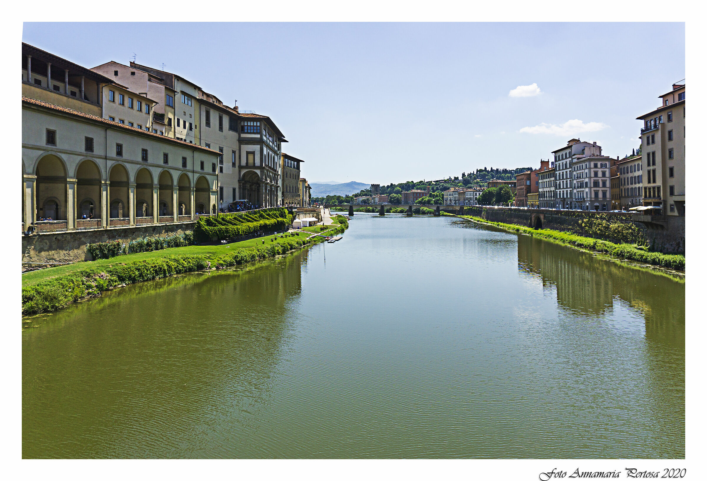 The Arno and its reflections