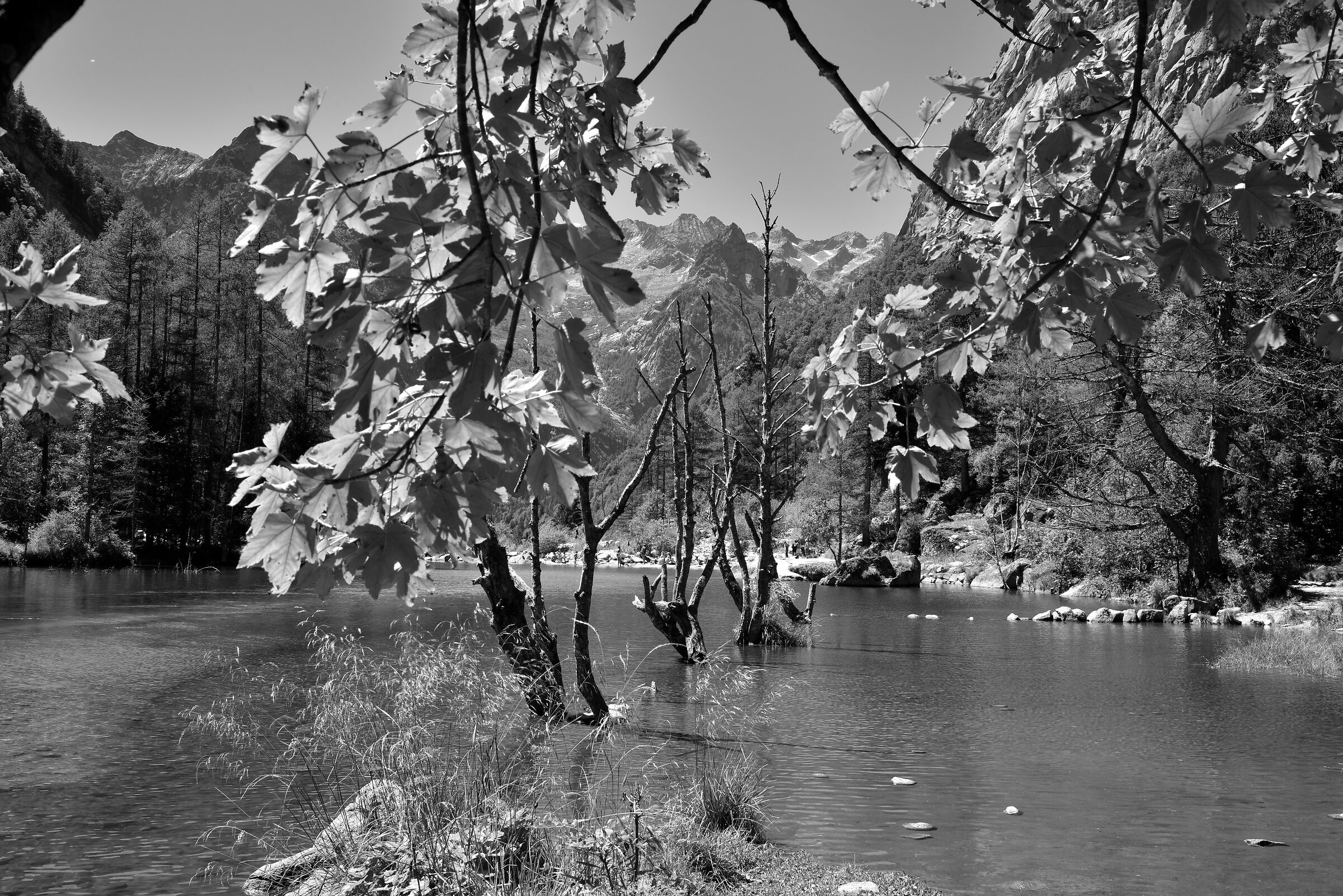 the "bidet of the Countess" Val di Mello