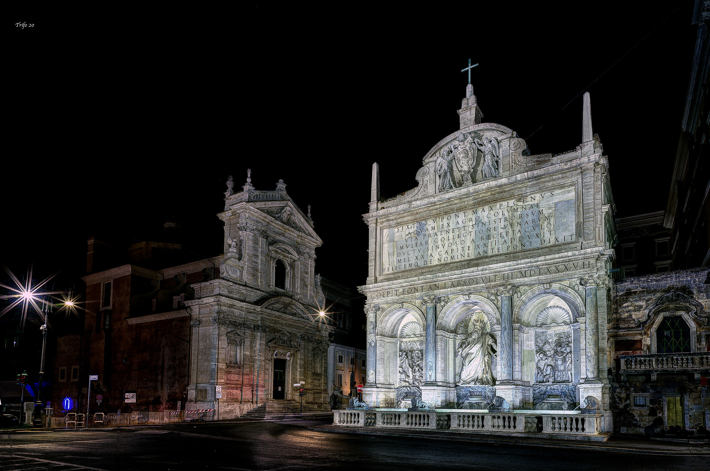 La Fontana di Mosè ....