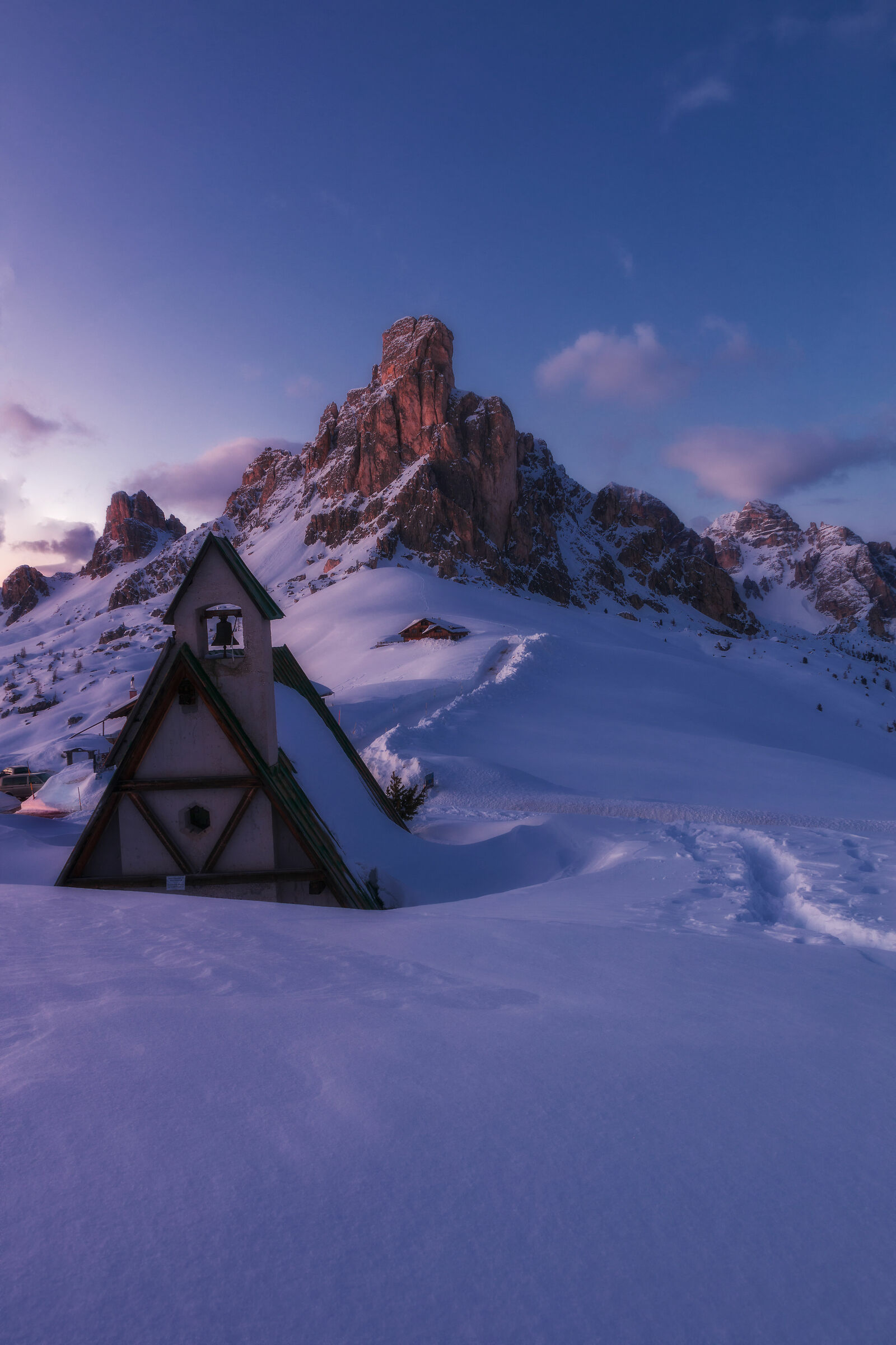 Tramonto al Passo Giau