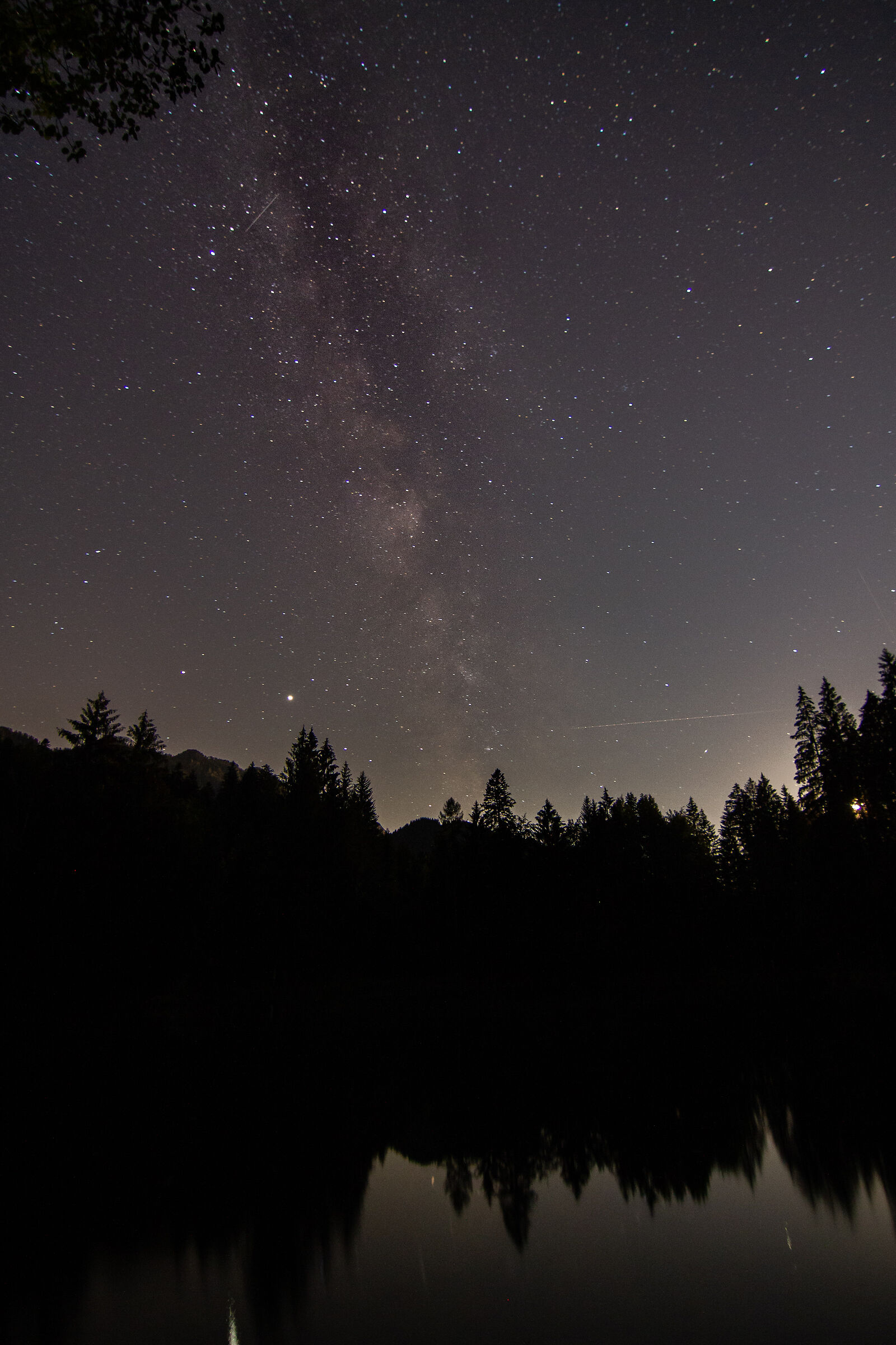 Milky way lake welsberg