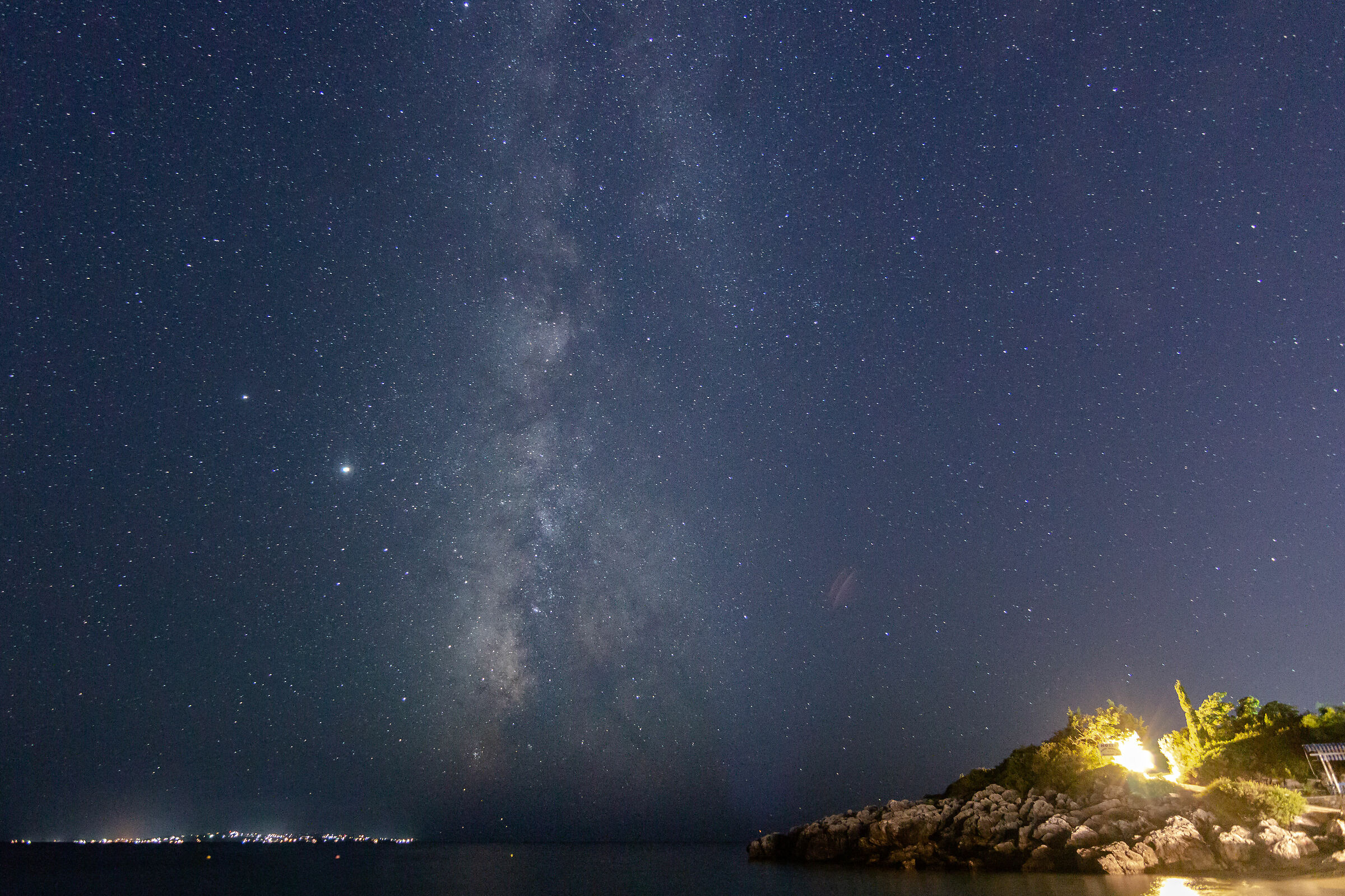 Via Lattea su Syvota