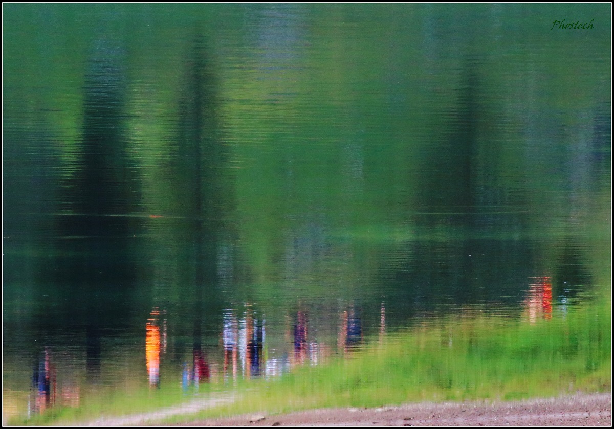 Passeggiata in riva al lago