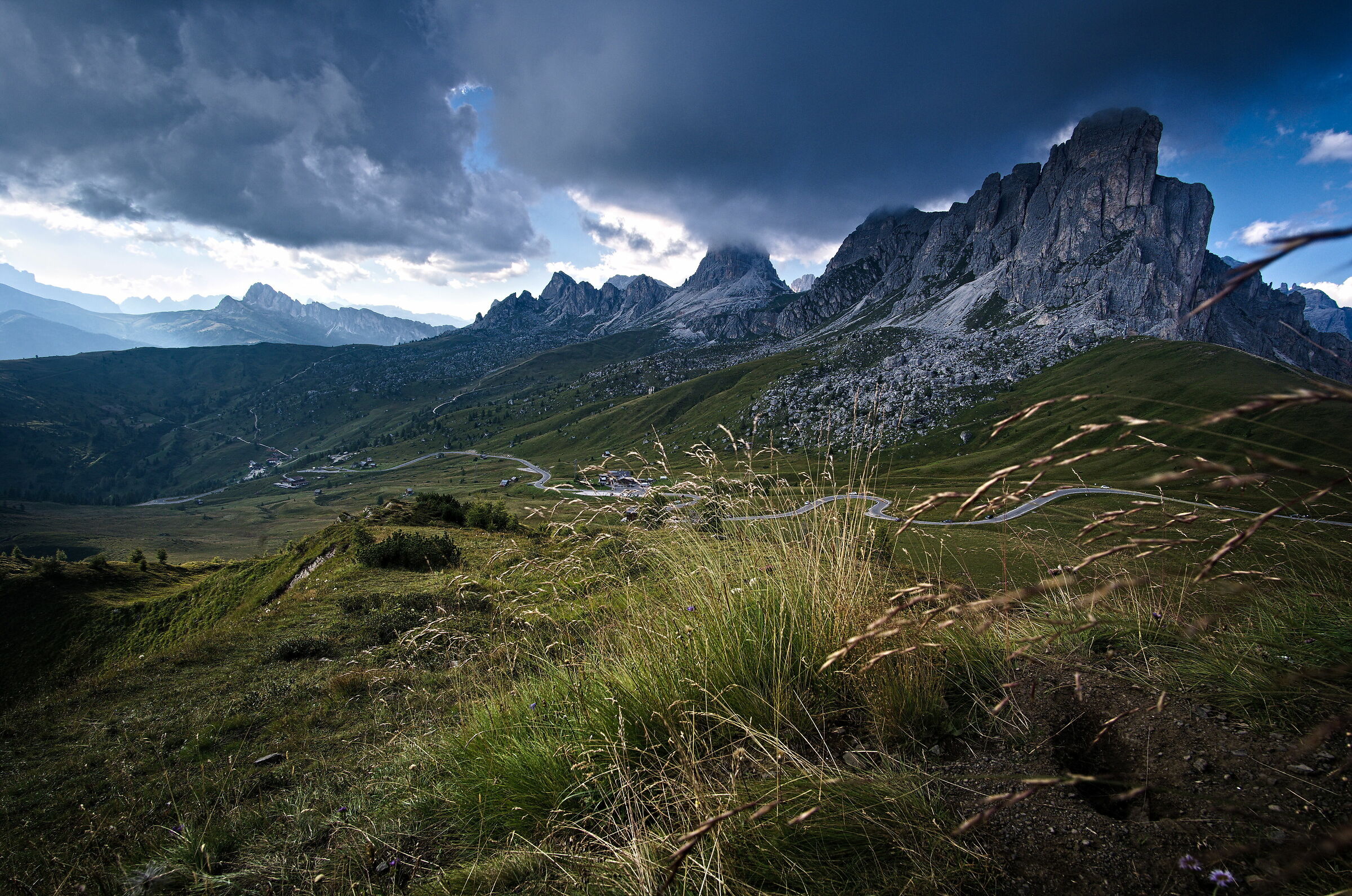 Passo Giau before sunset