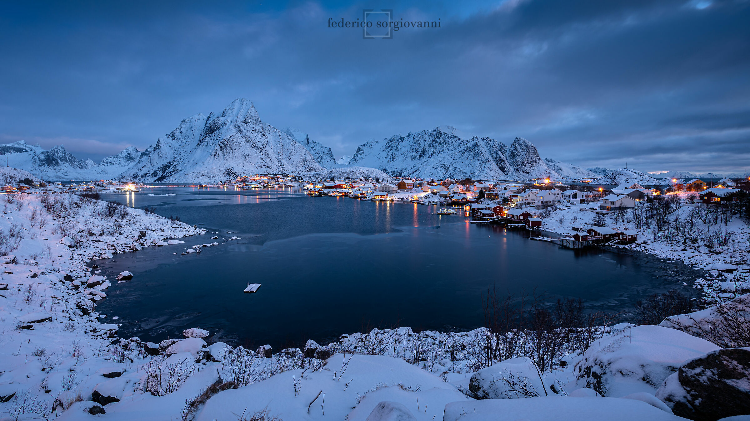 Reine - Blue Hour