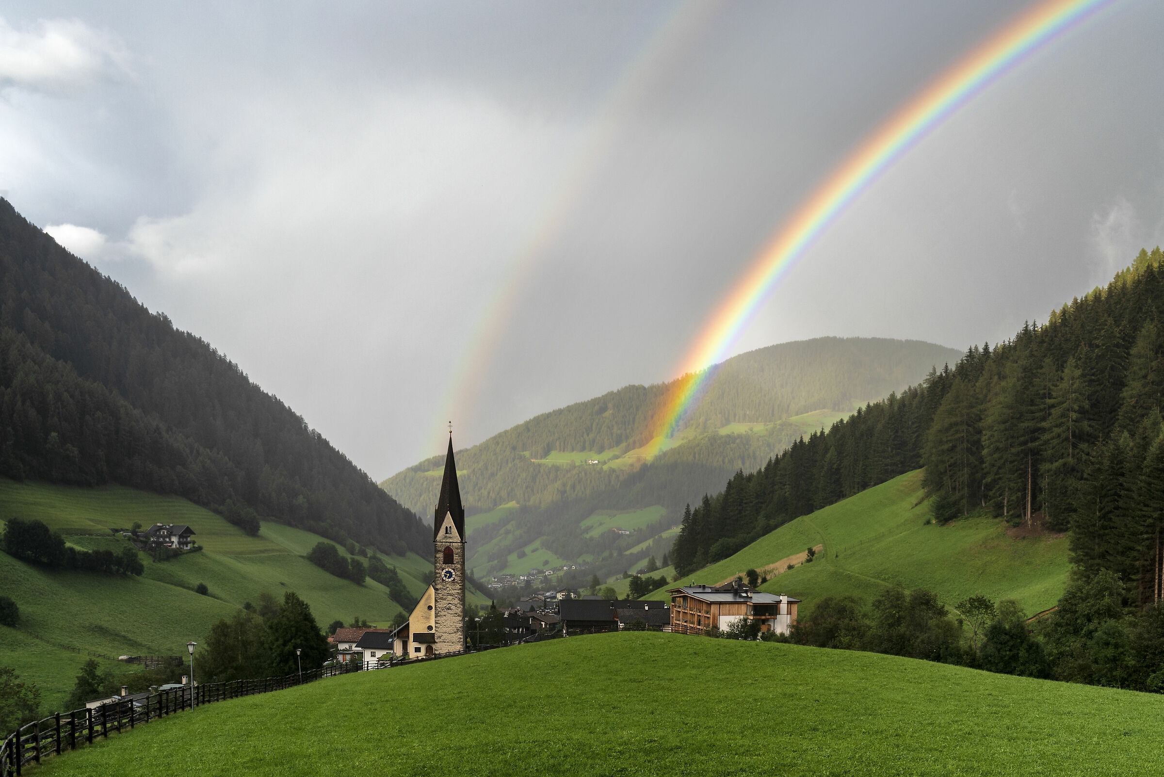 Dopo il temporale in Val di mezzo (val di Giovo)