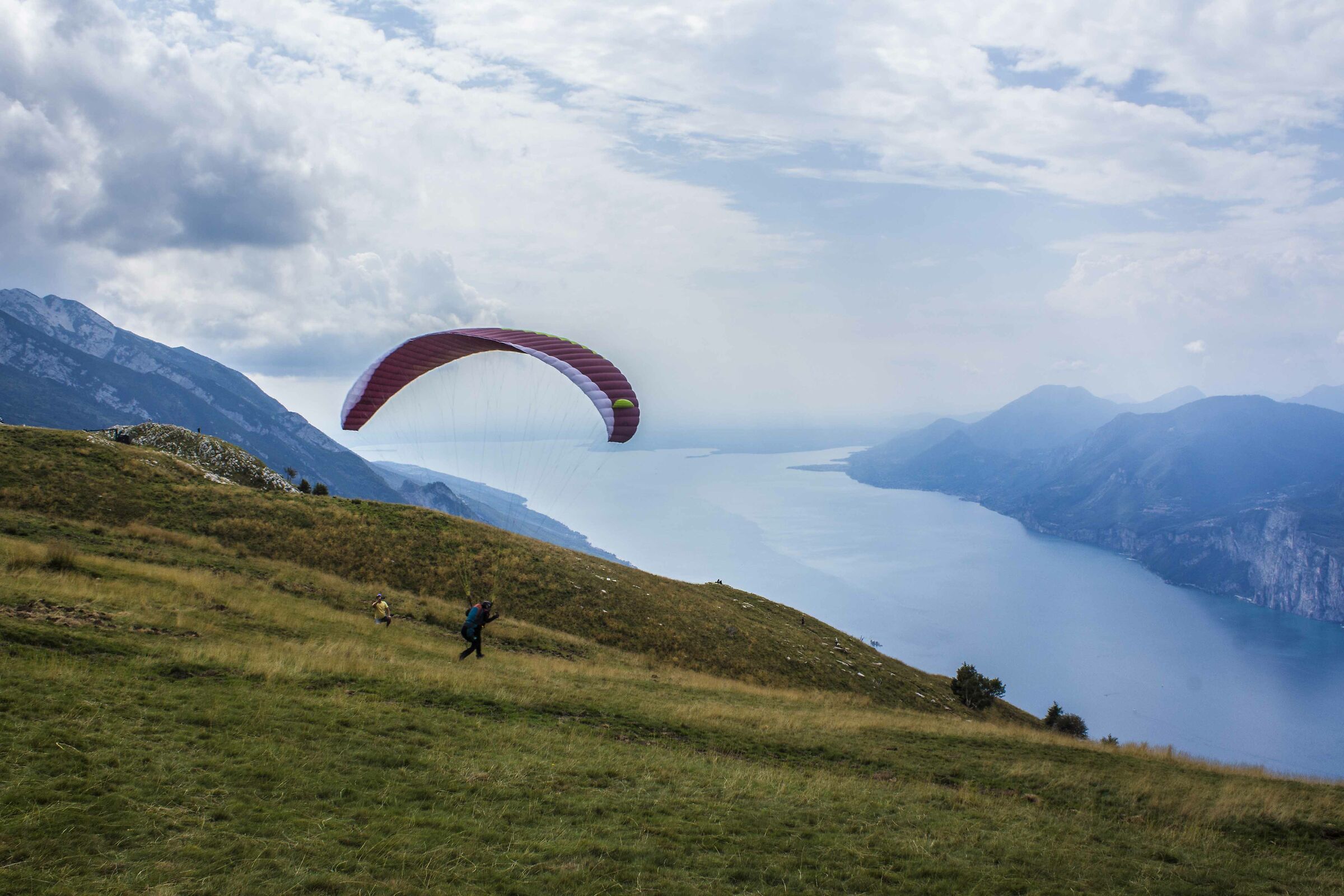 Parapendio sul Garda