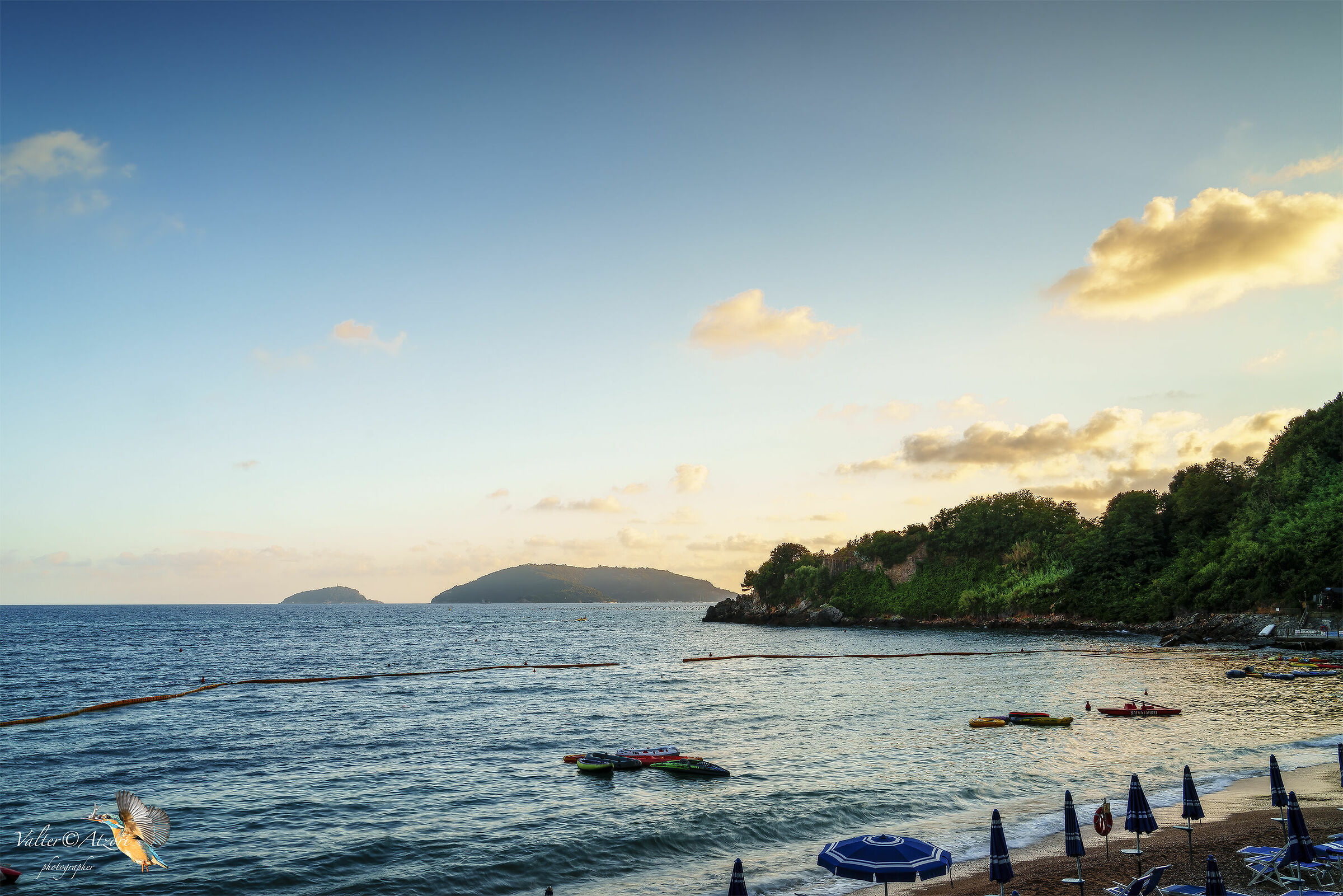 Baia Blu altro tramonto