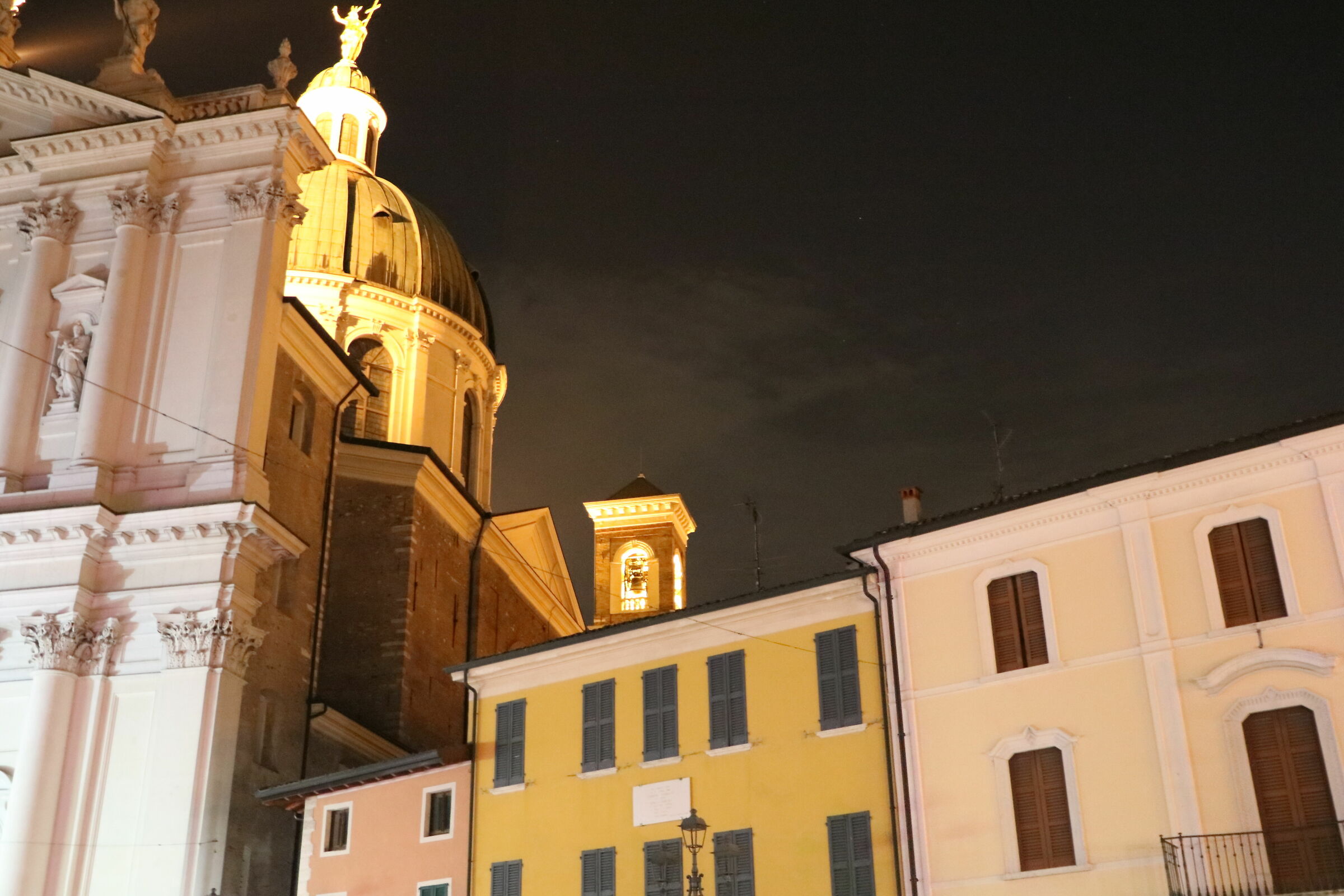 Montichiari in the night in August part 2