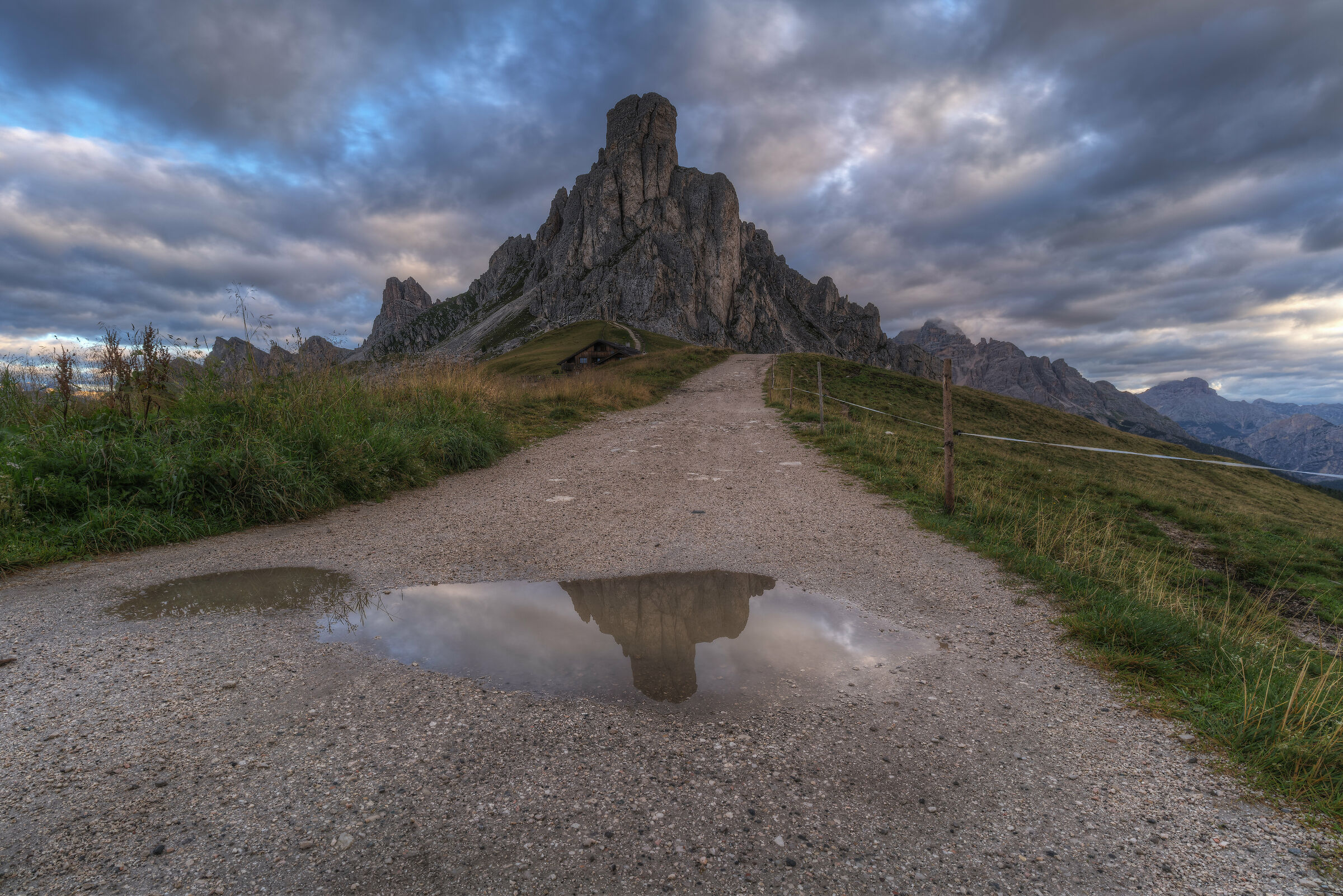 Reflection La Gusela Symbol Step Giau