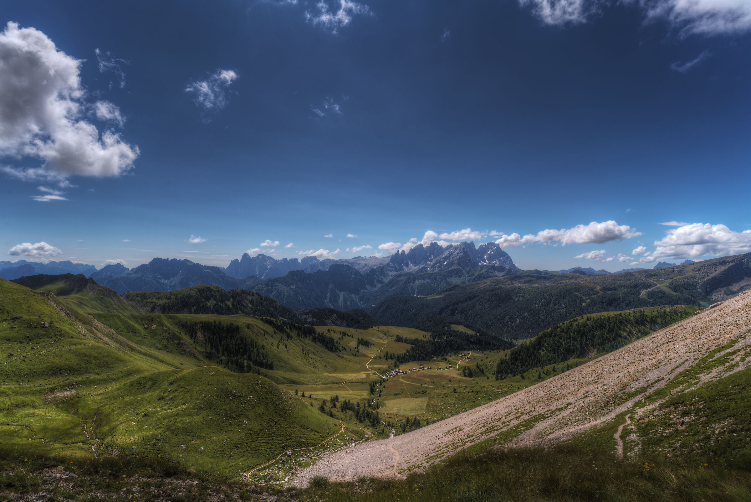 Tips Ciadine, Pass San Pellegrino