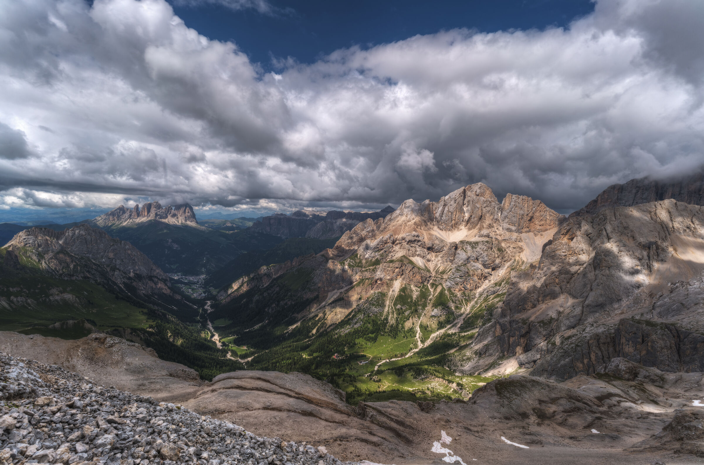 Tips Ciadine, Pass San Pellegrino