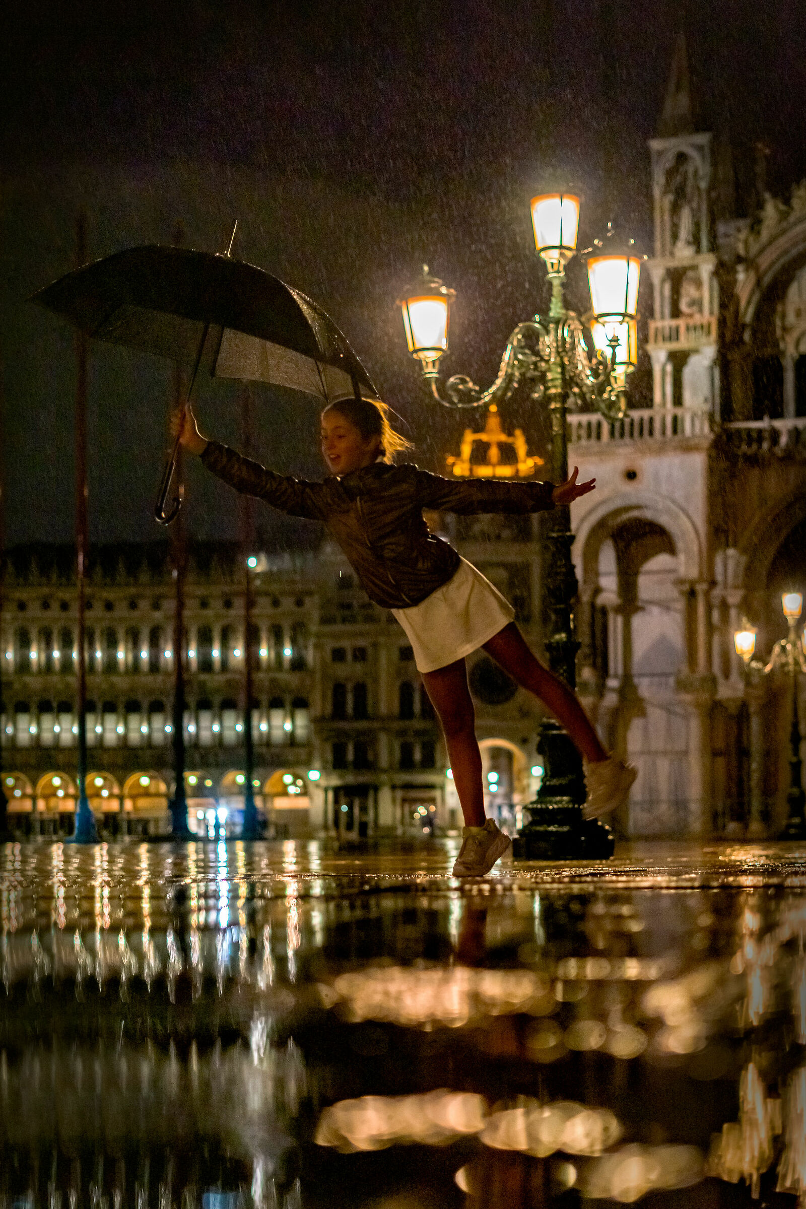 A Venezia sotto la pioggia