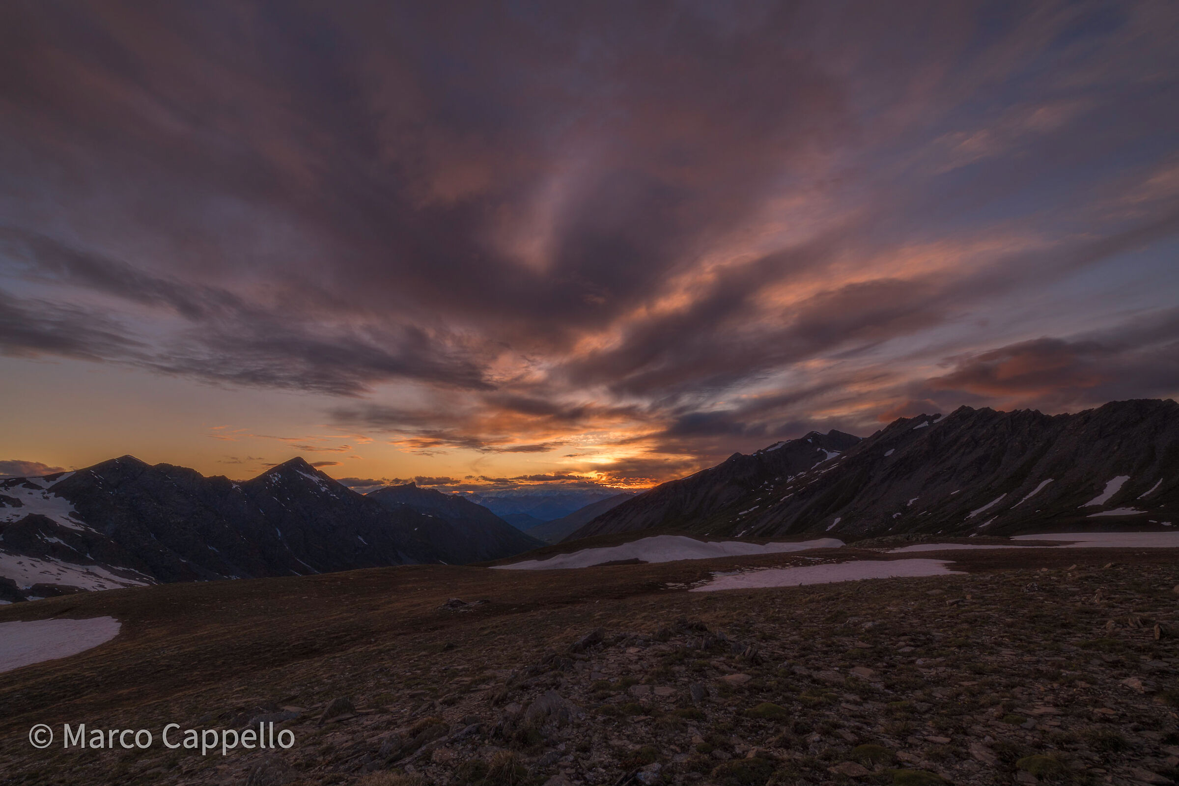 Gli ultimi raggi di sole
