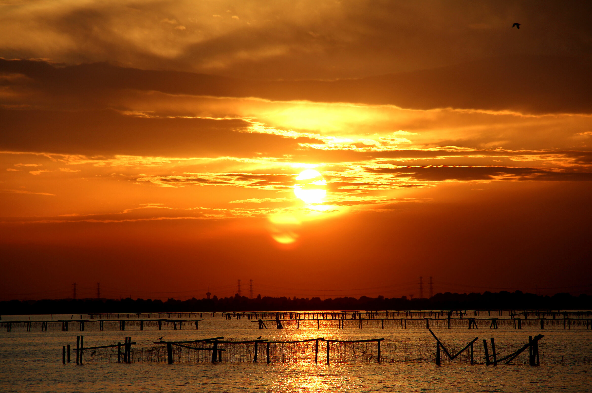 tramonto spettacolare