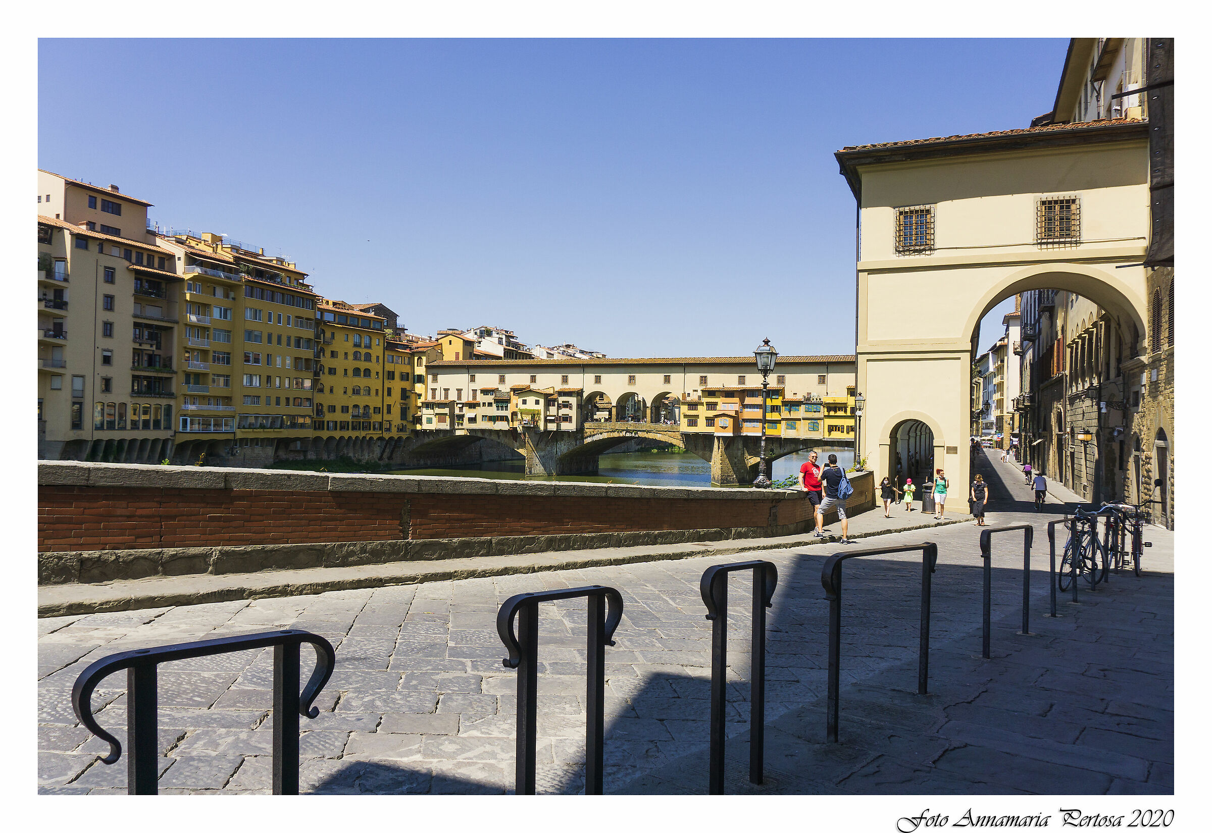 Firenze: deserto Covid a 35°