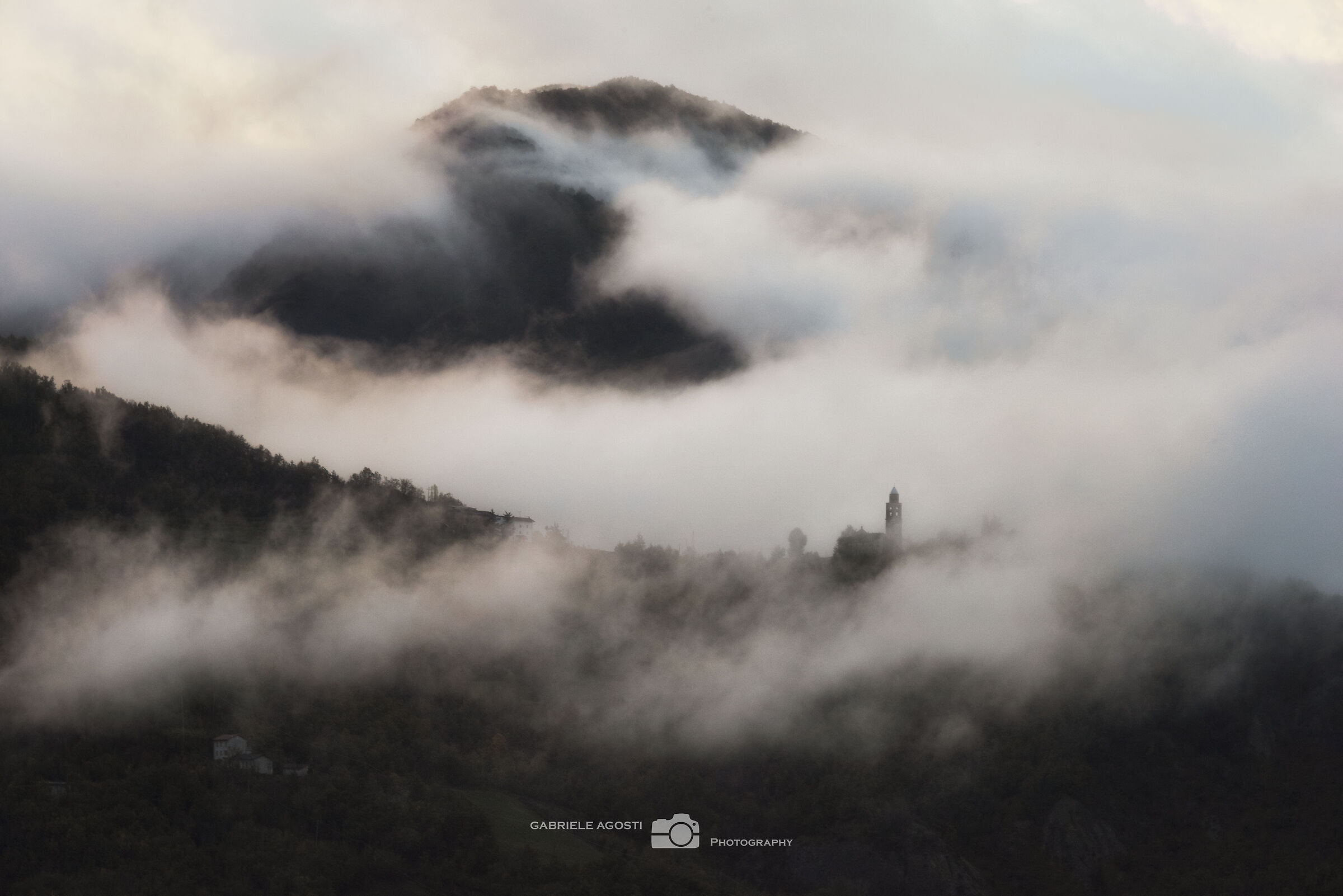 The Church of Scabiazza in the Clouds