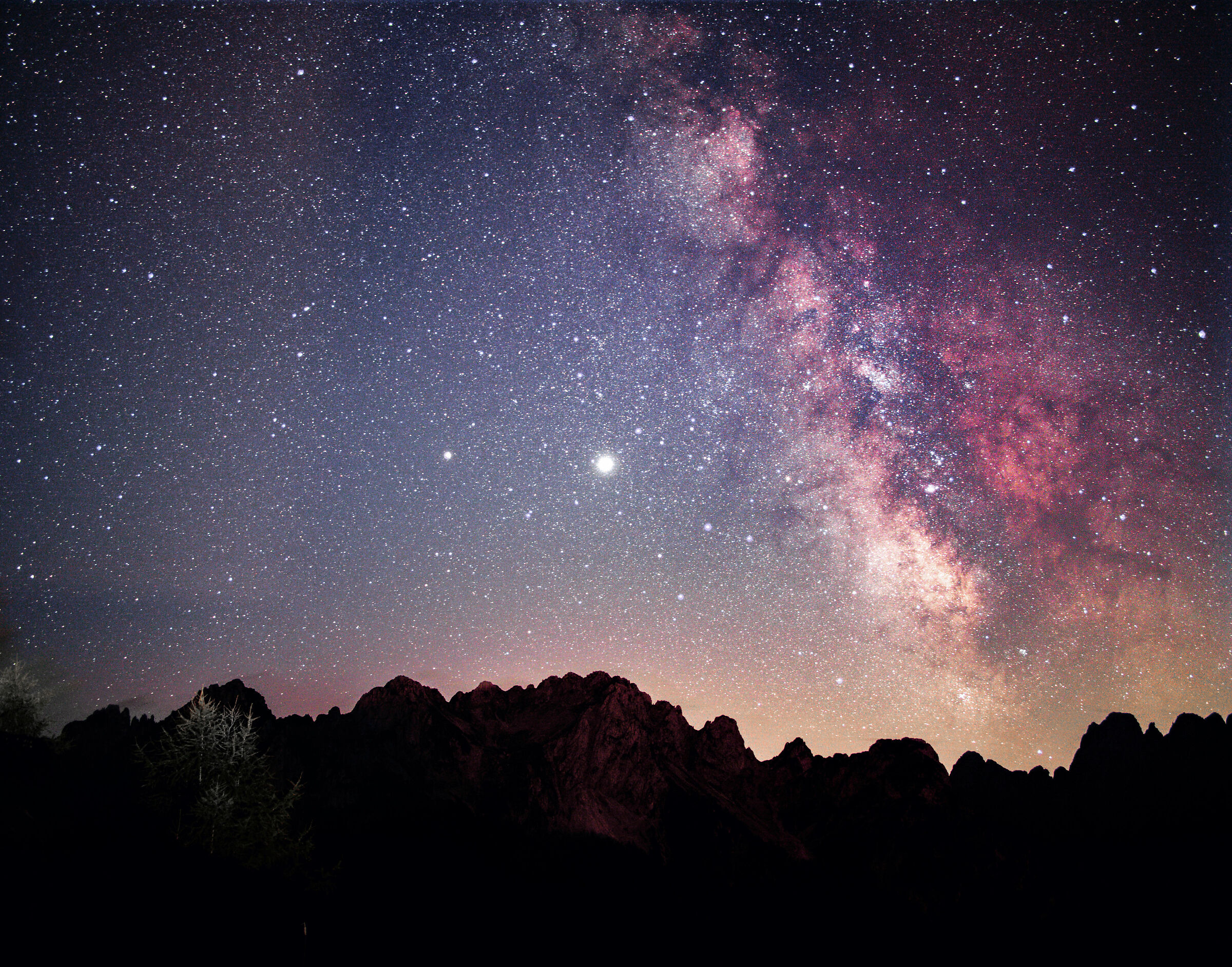 Milky Way on top of hunters