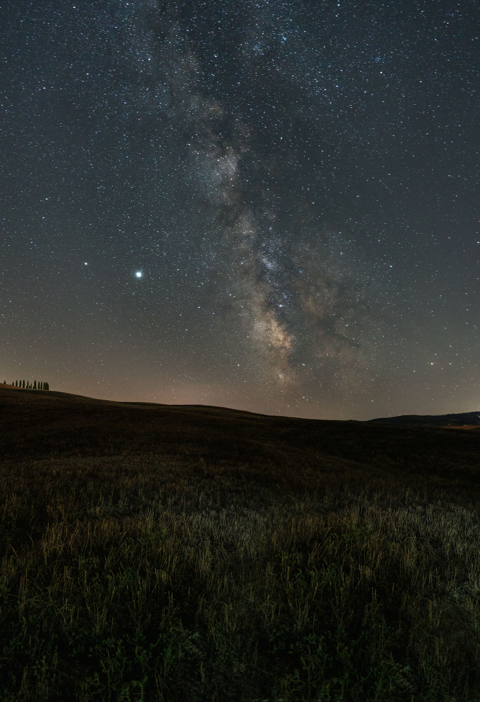 Milky Way, Val D'orcia Filmed