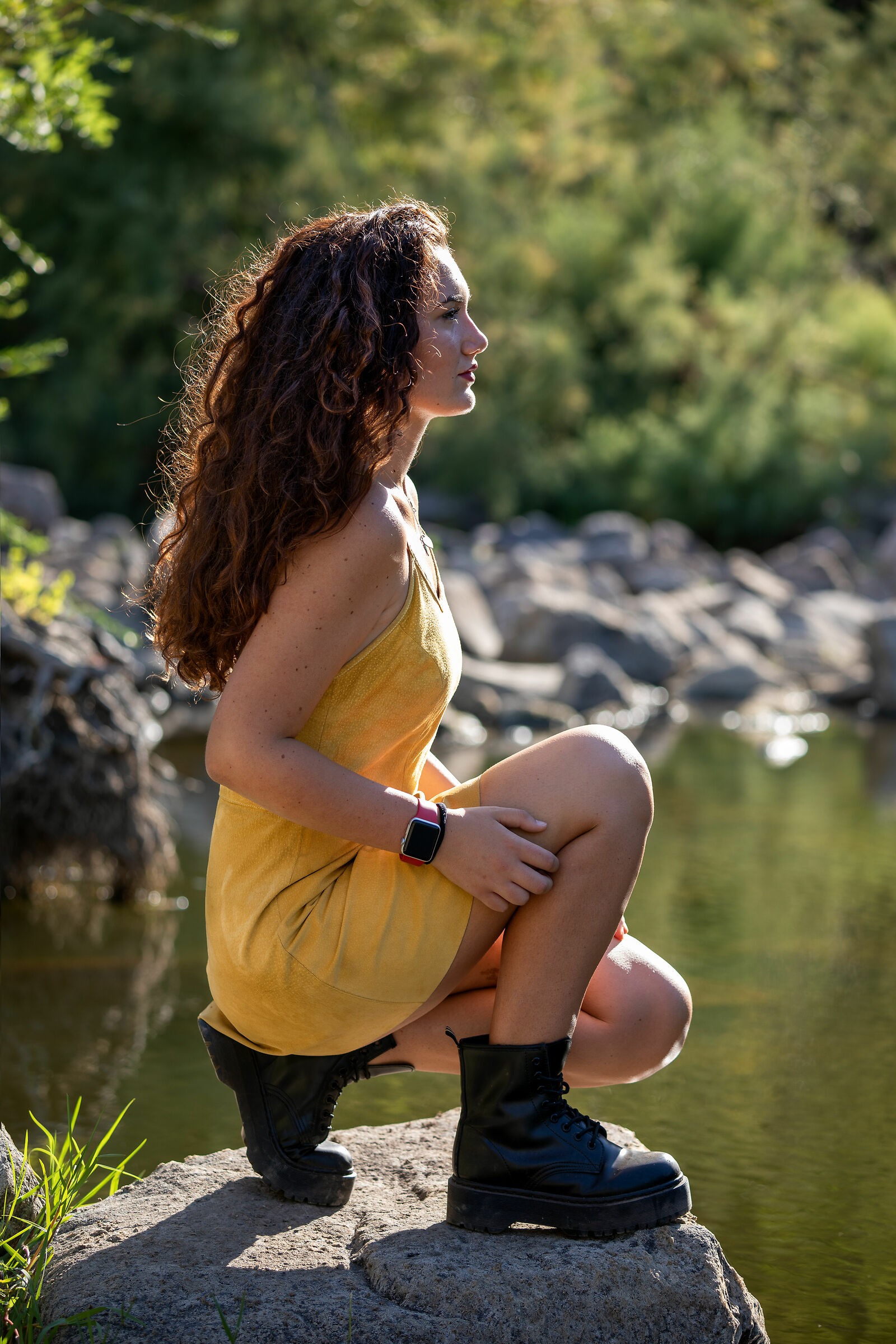 Caterina guarda avanti