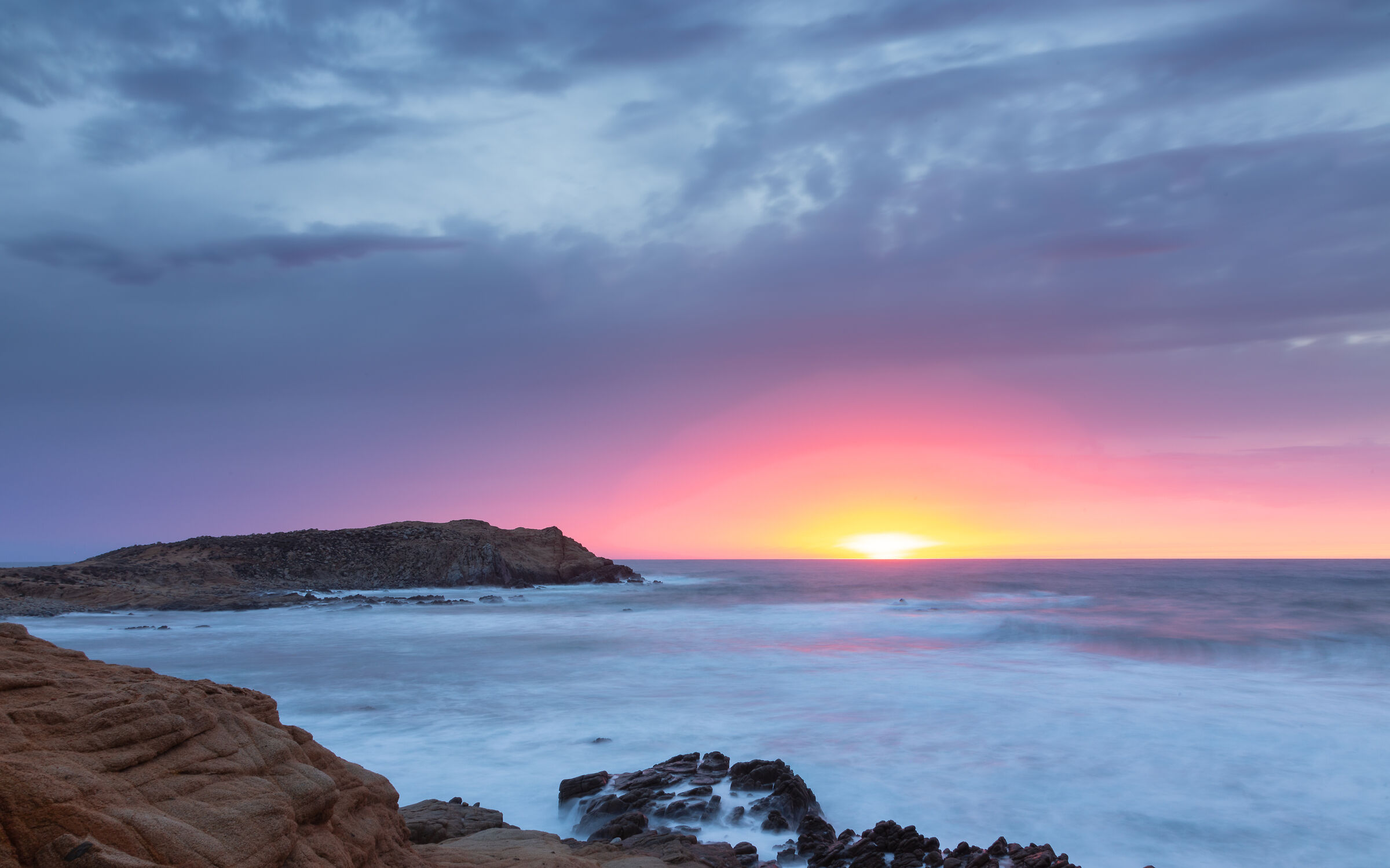 Sunset at Cape Sheep