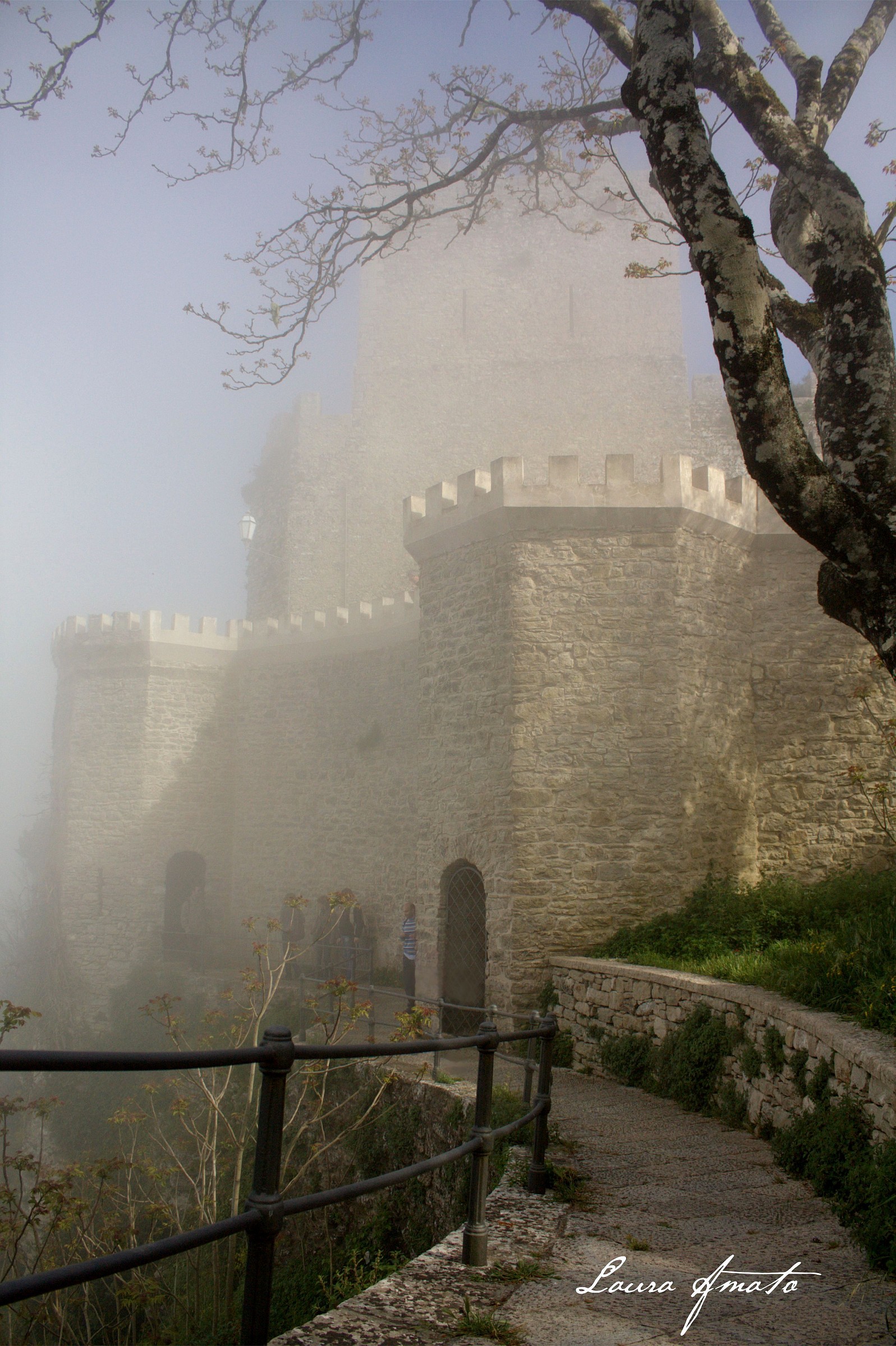 Erice - Castelli nella nebbia