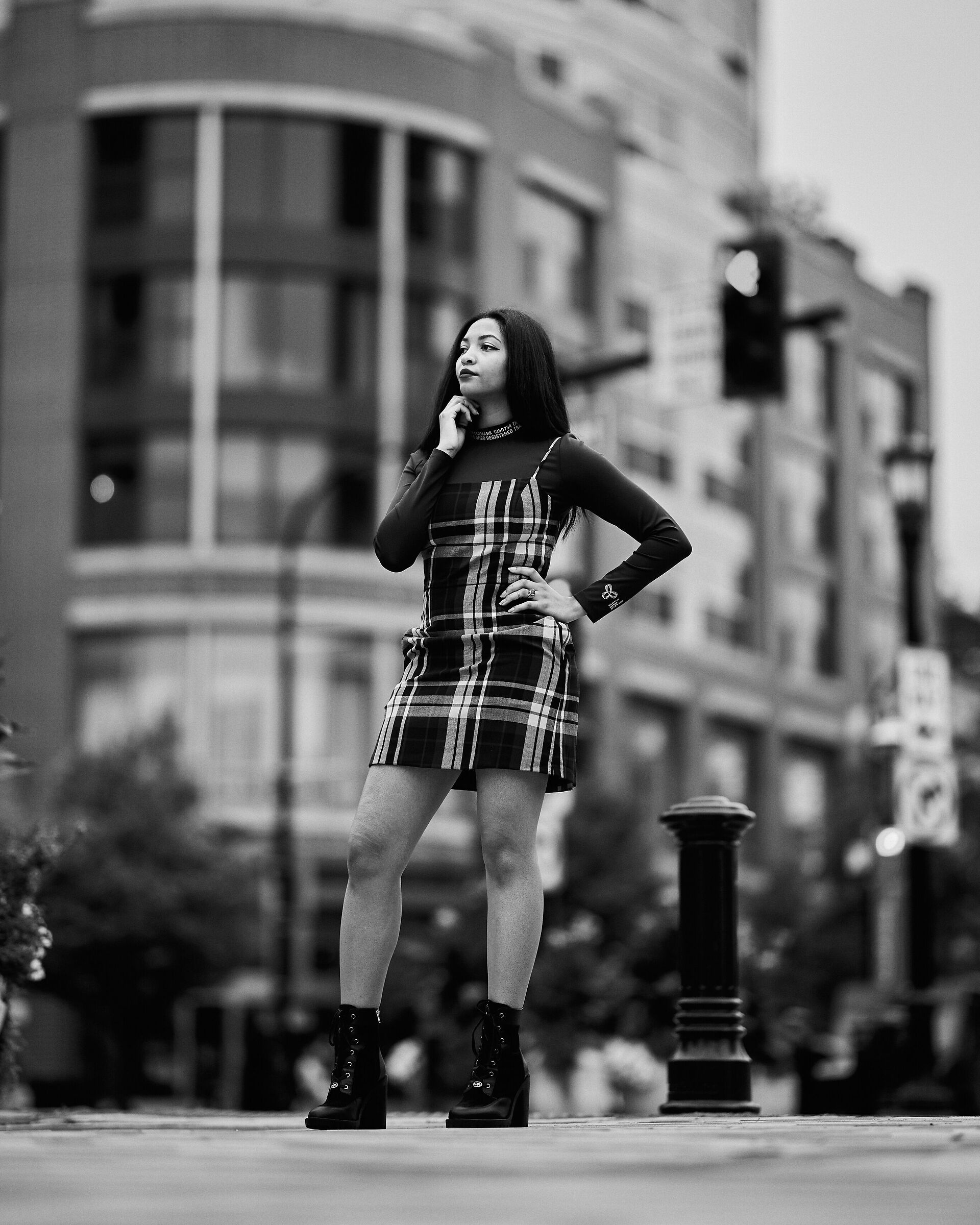 Black and white portrait from the r5