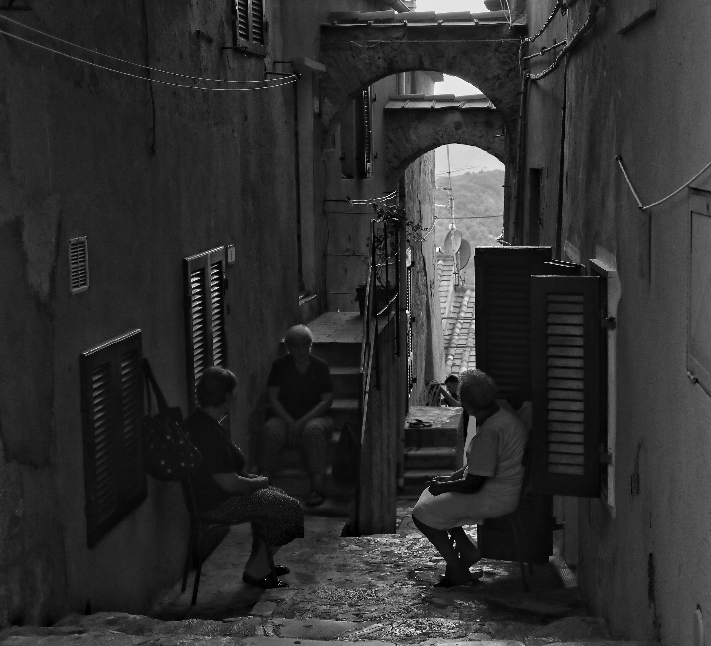 Una animata conversazione