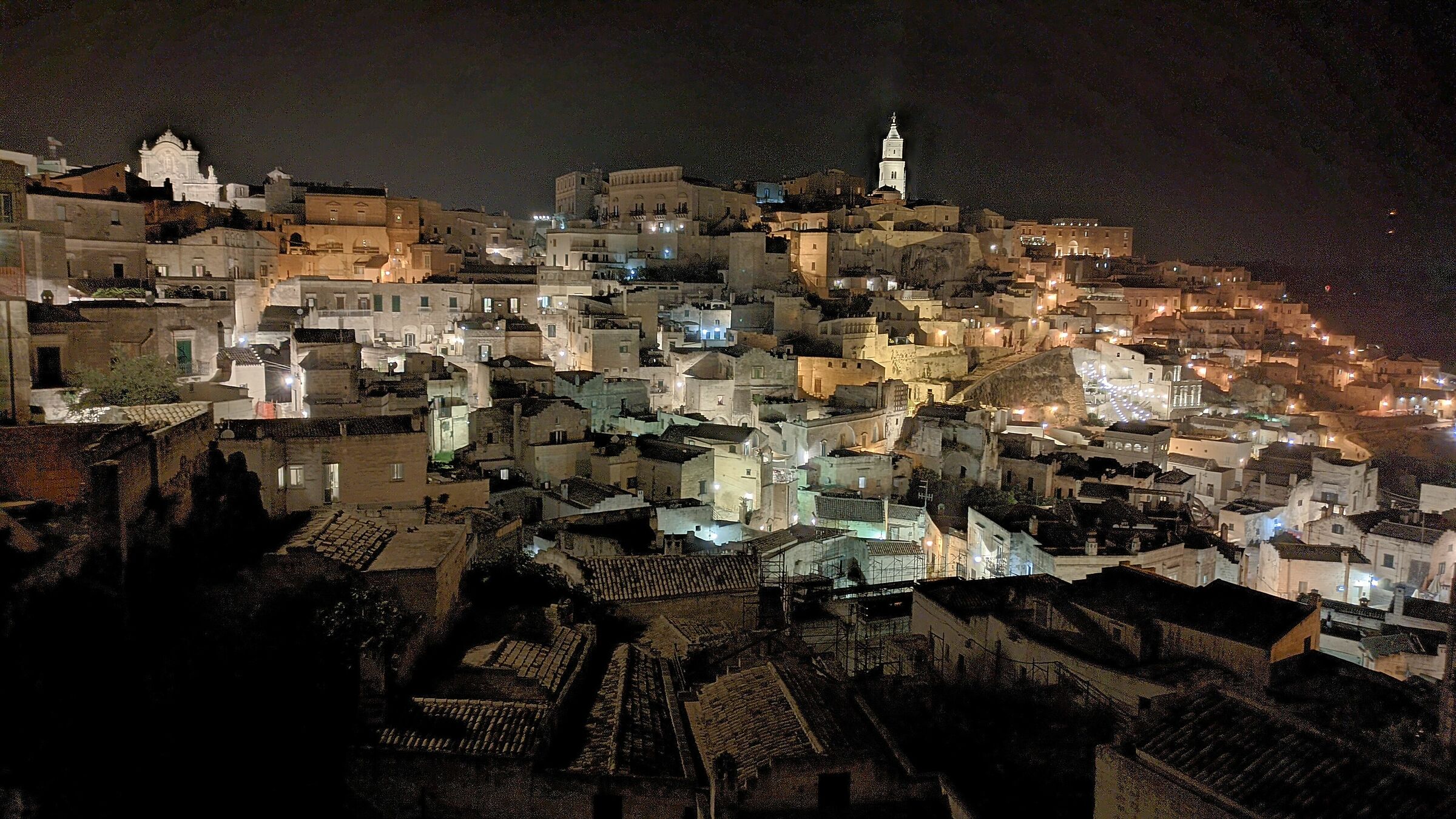 Old town by night