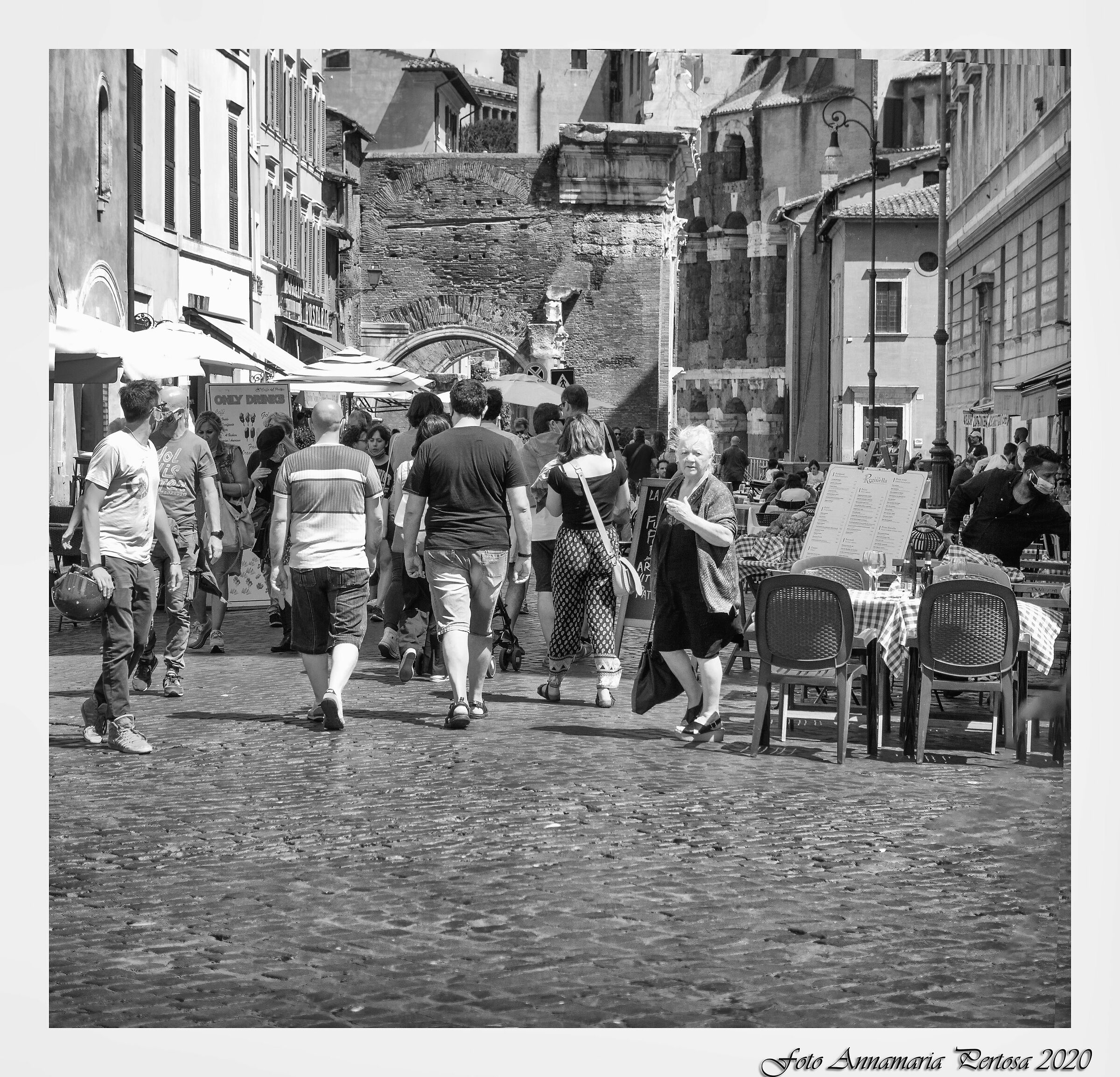 Rome via the Portico of Octavia