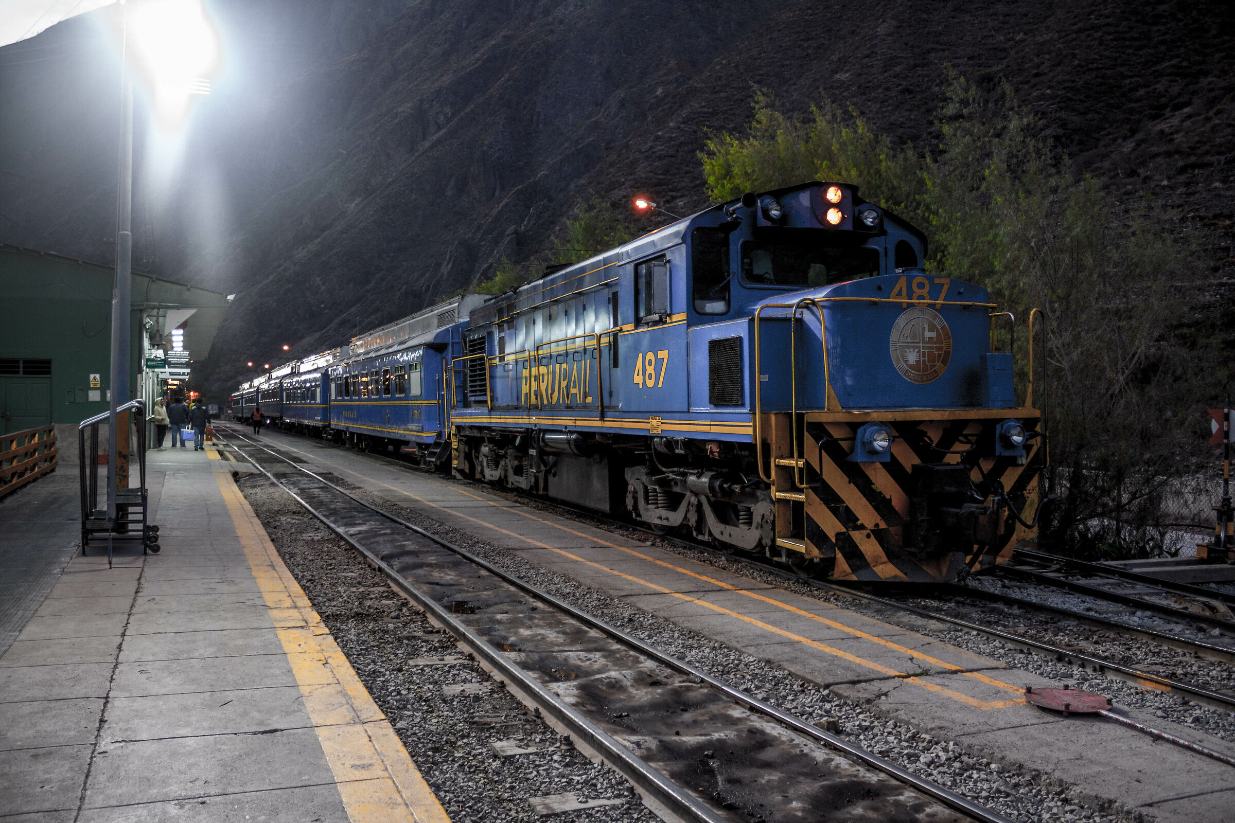 The train to Machu Picchu