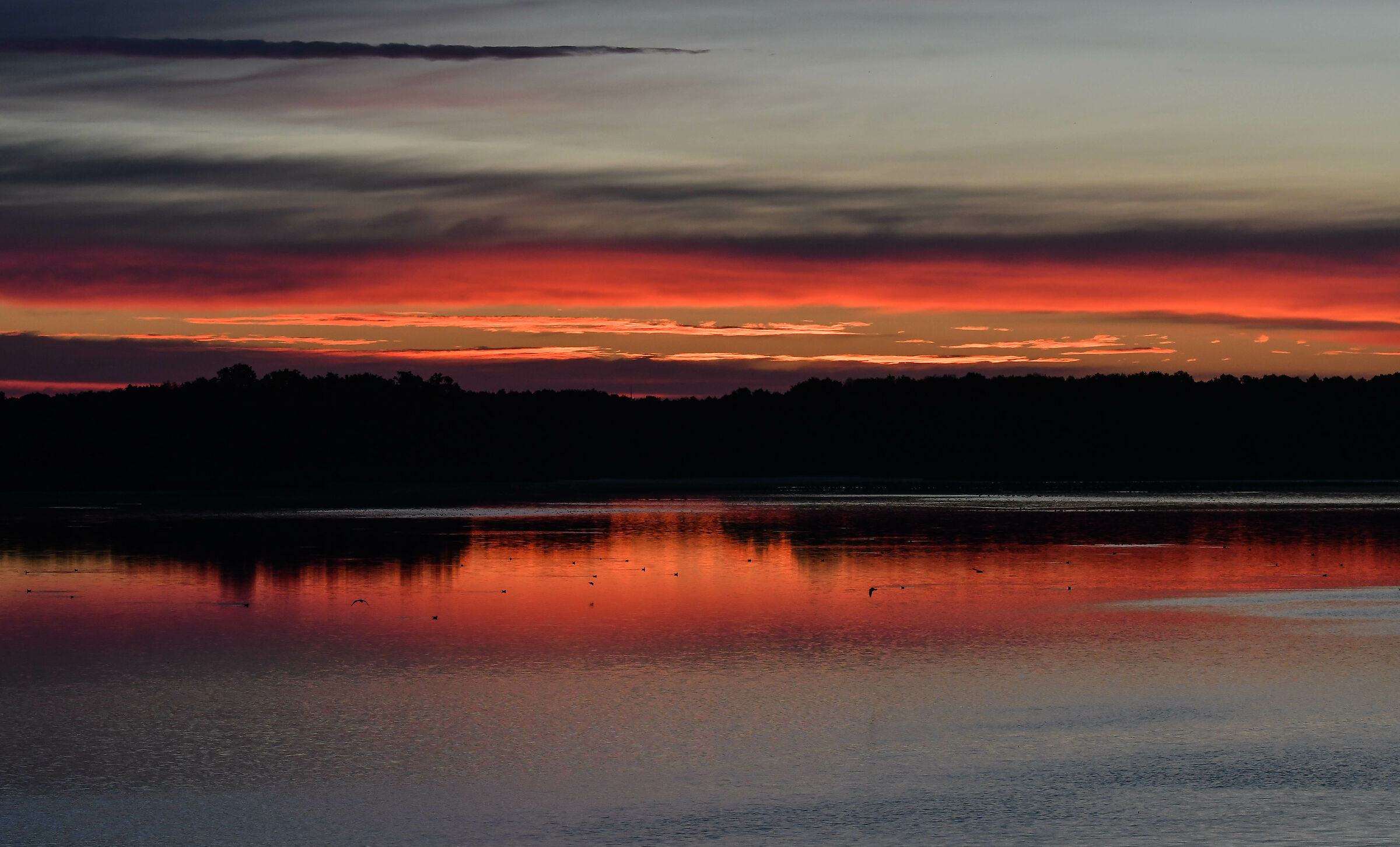 La famosa valle all'alba