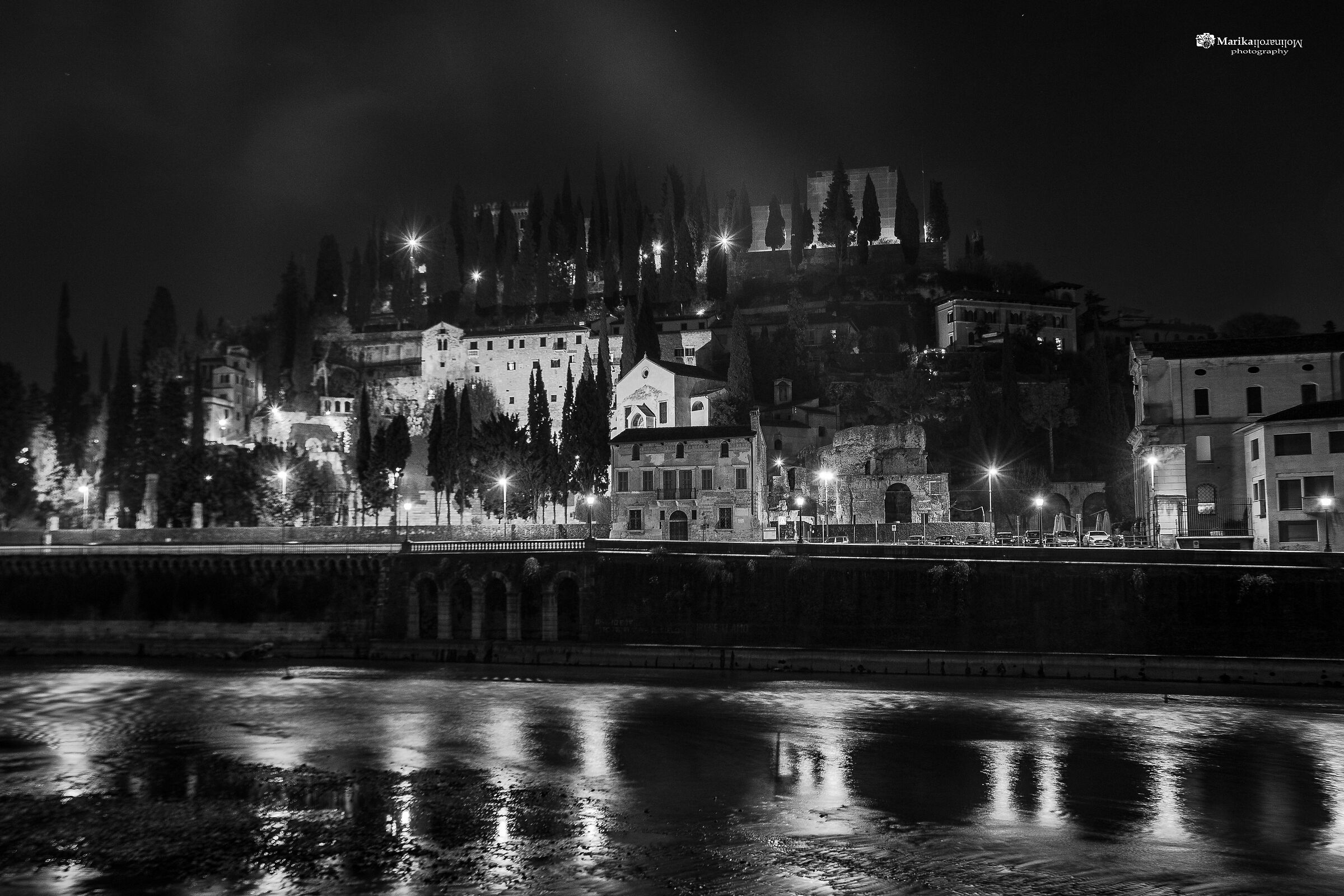 Verona in B&W