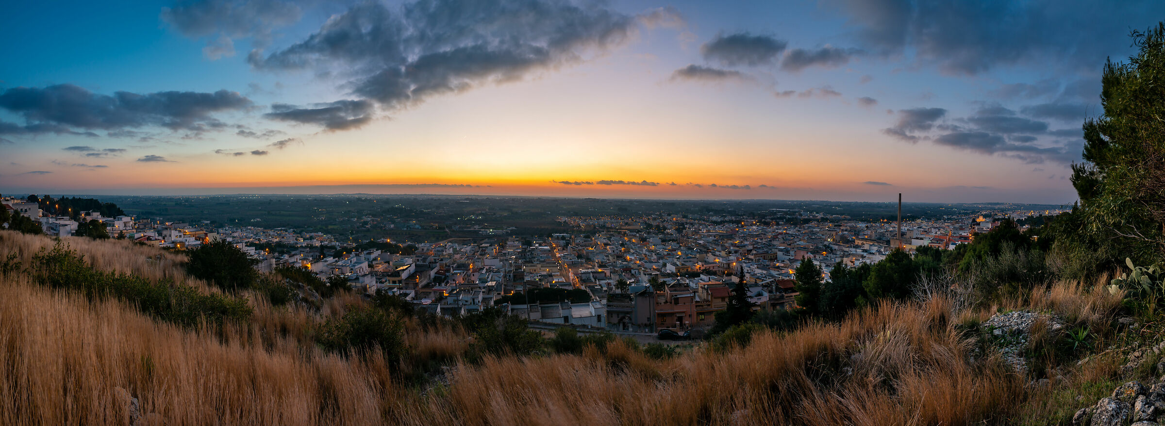 Panorama su Matino (Lecce)