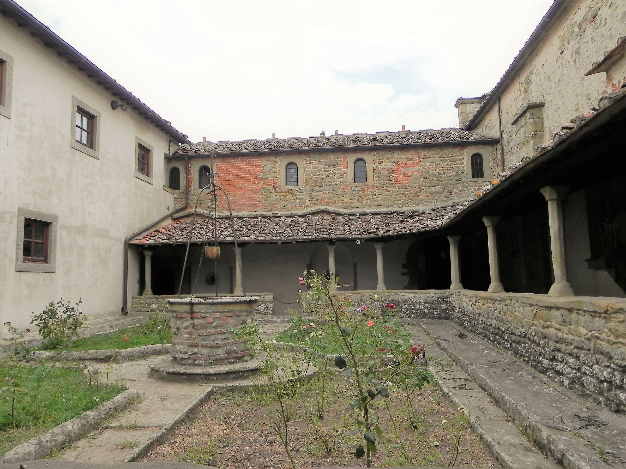 cloister of Saint Franciscan a fiesole, erected since 1200