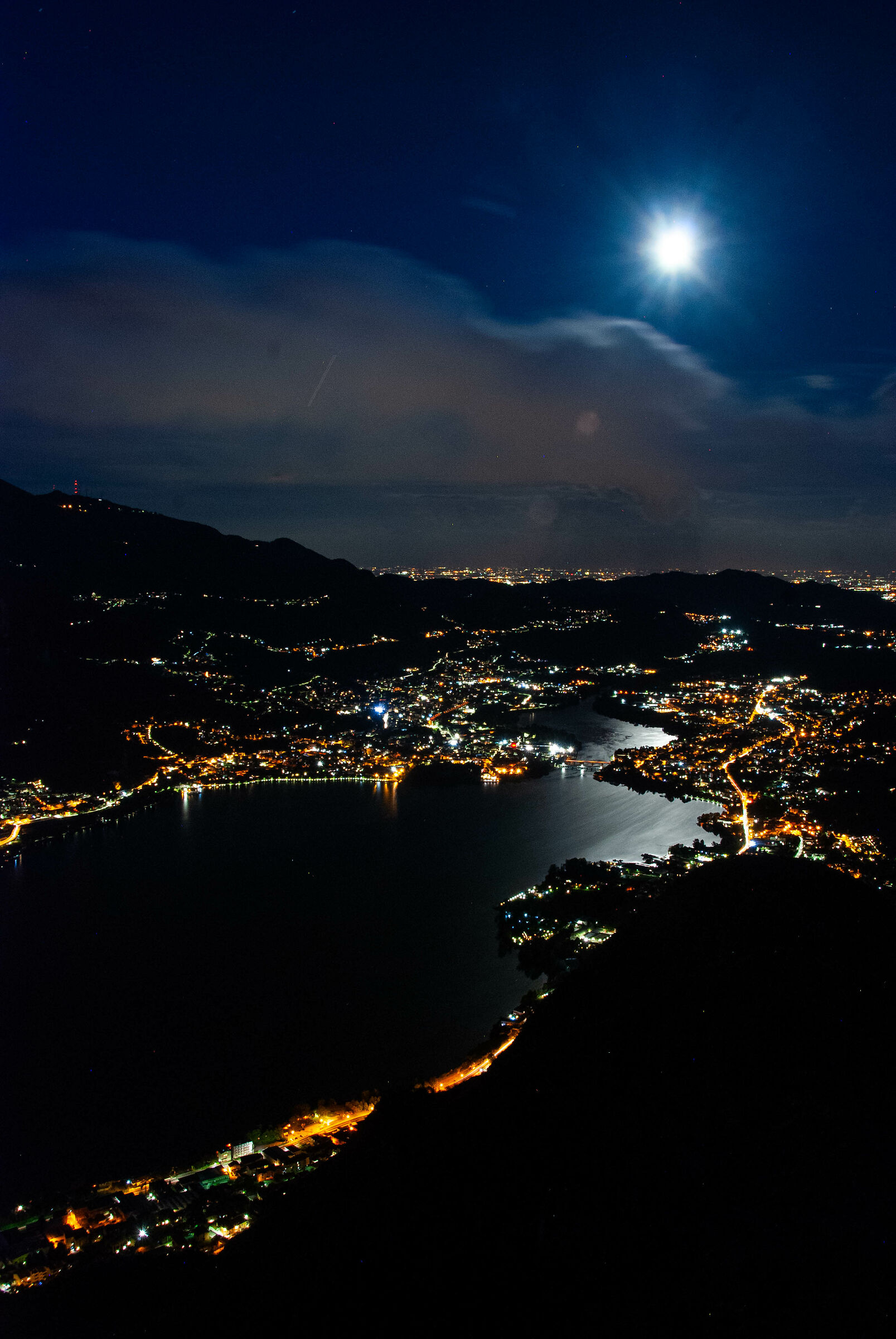 With the moon almost full