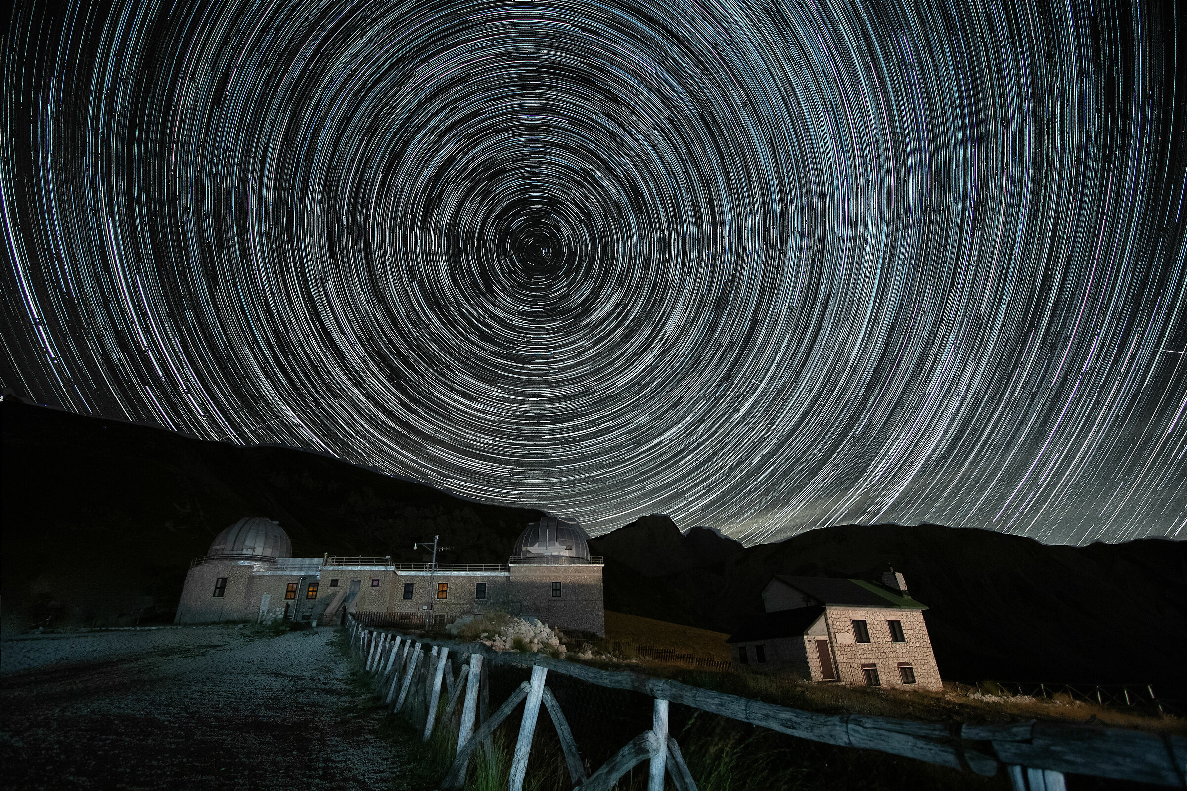 Startrail at Emperor's Field