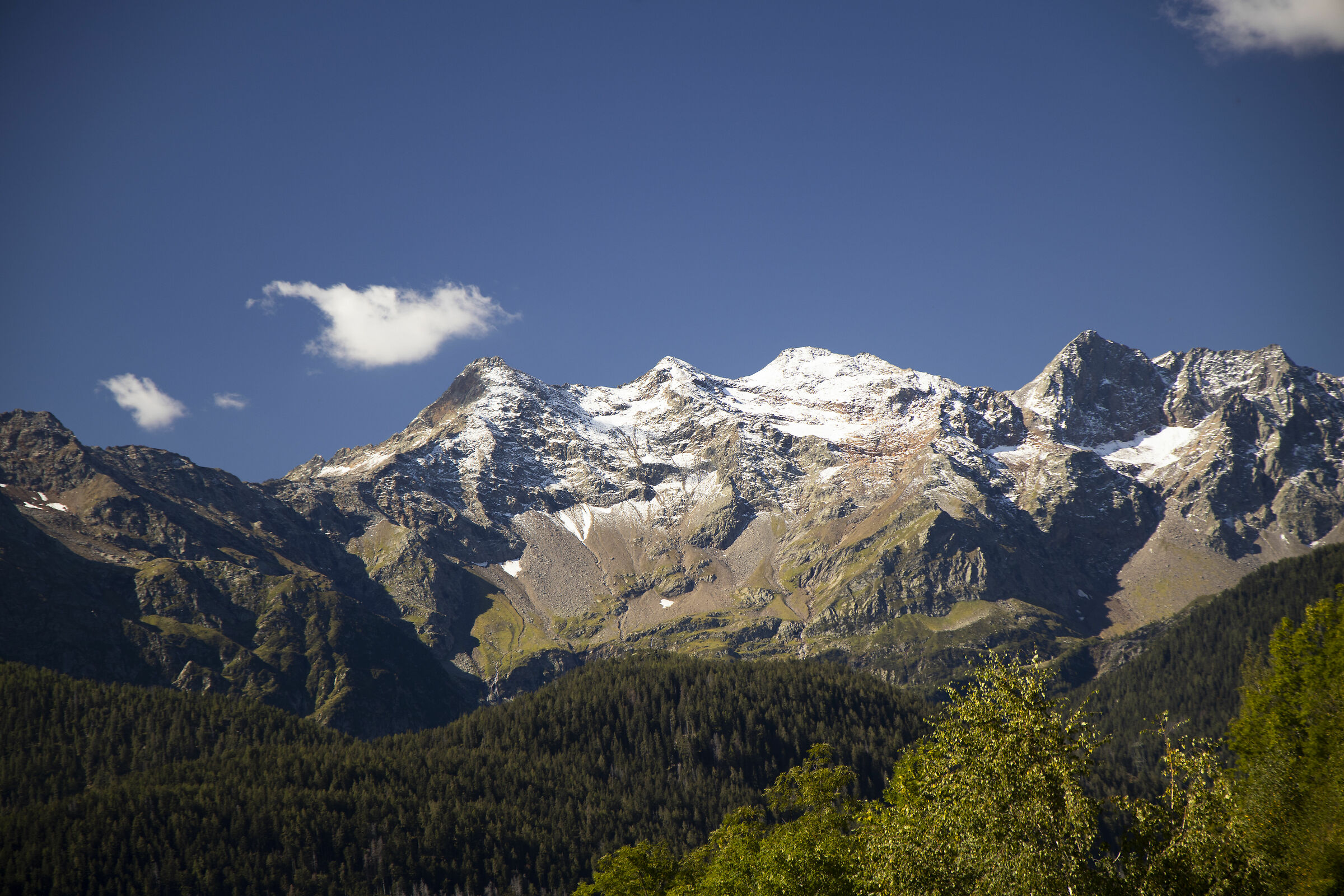 Prima nevicata sul Campo Tencia
