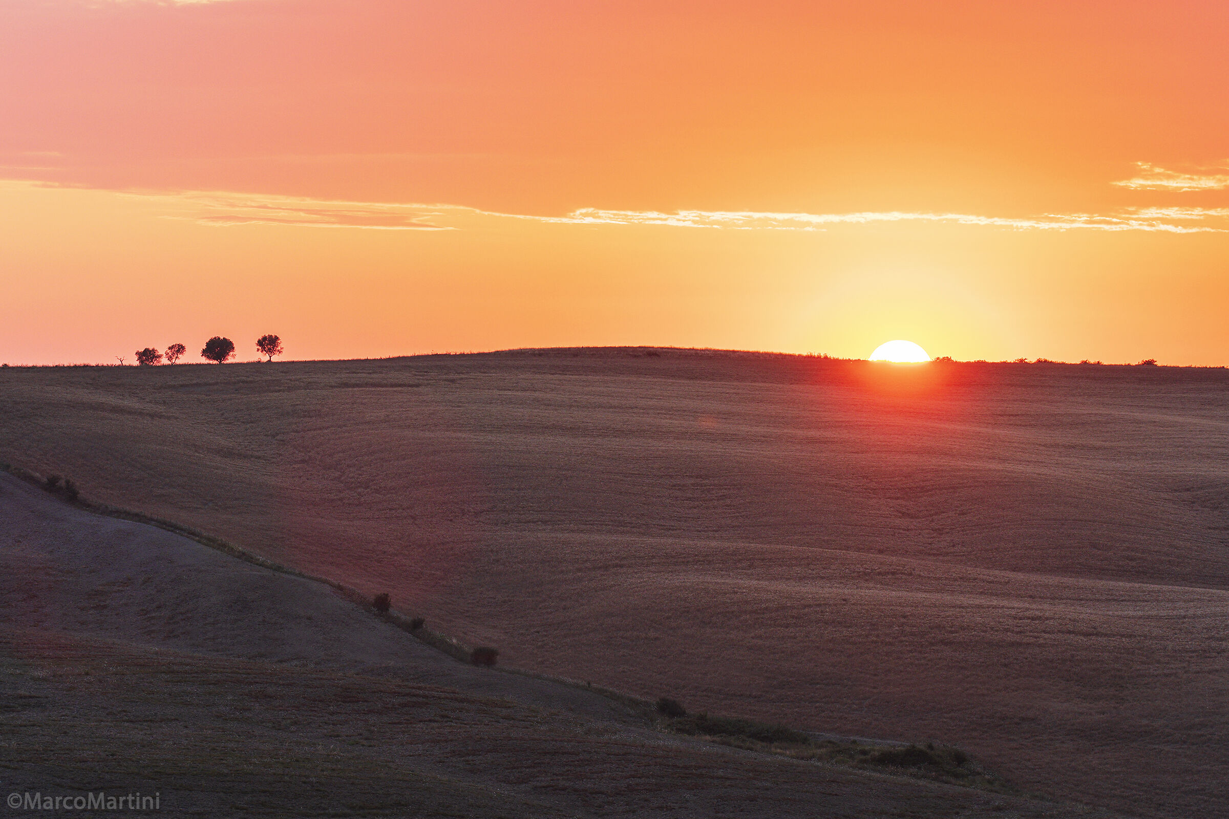 Tramonto toscano