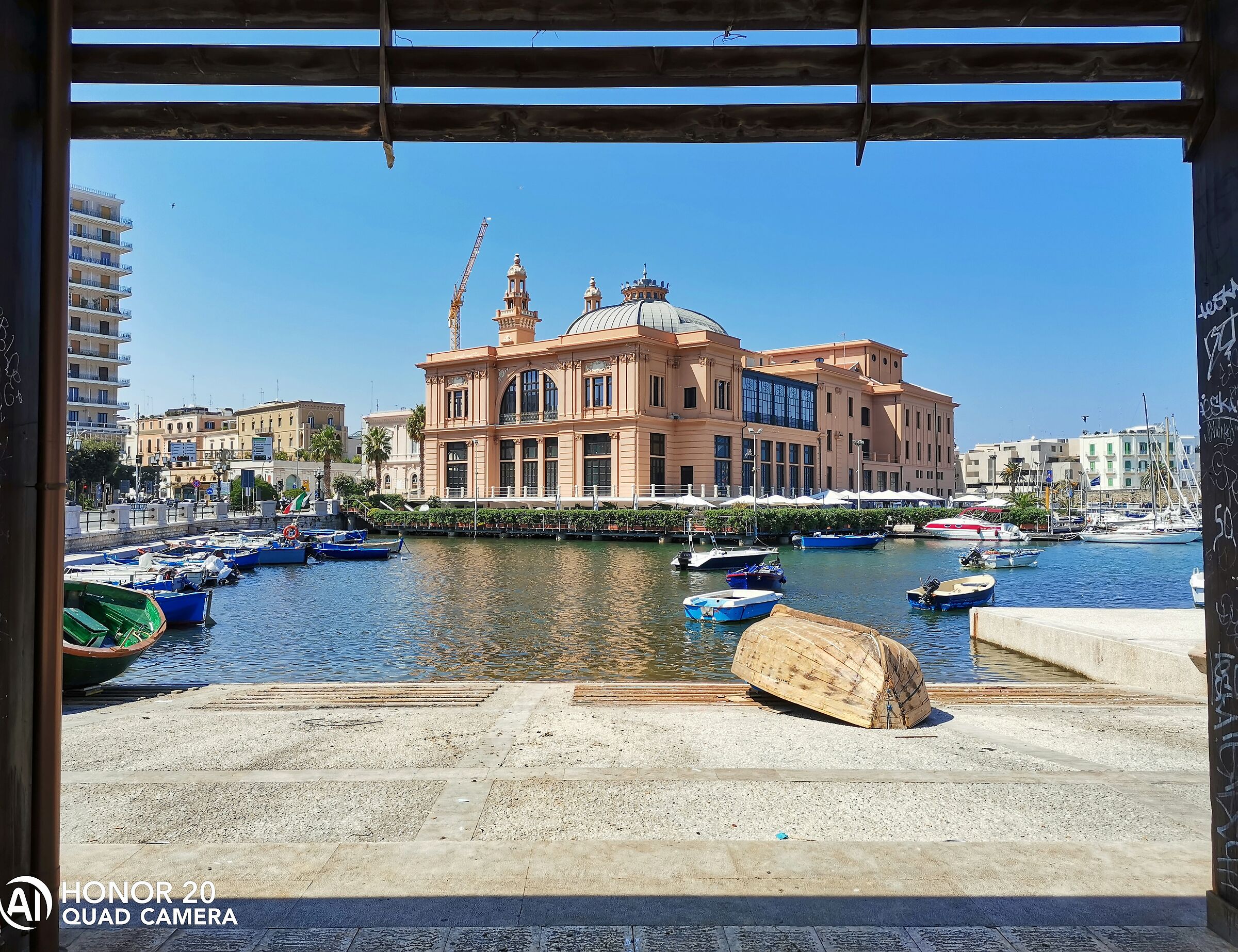 Vista del Teatro Margherita di Bari
