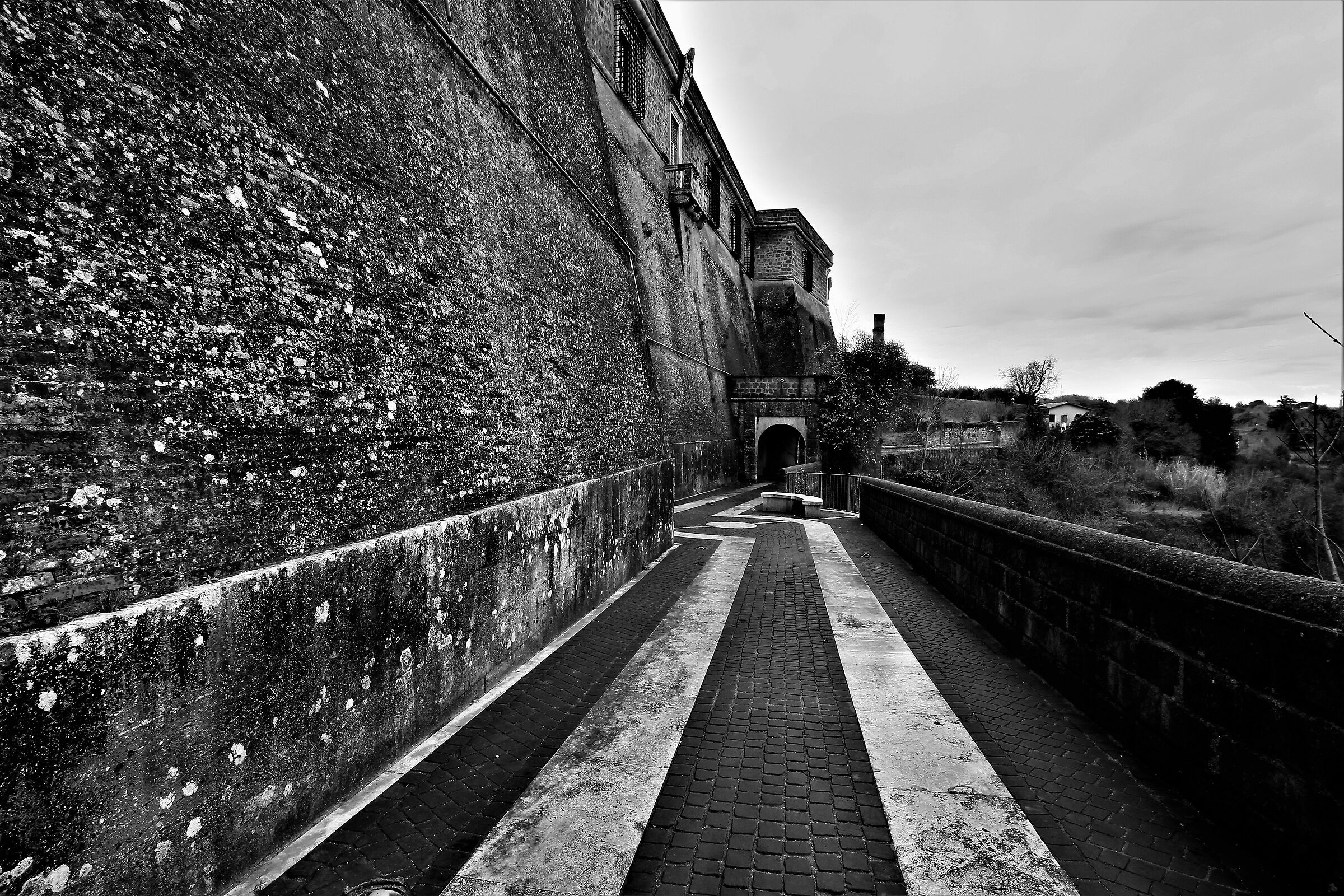 il forte Sangallo... porta nord.