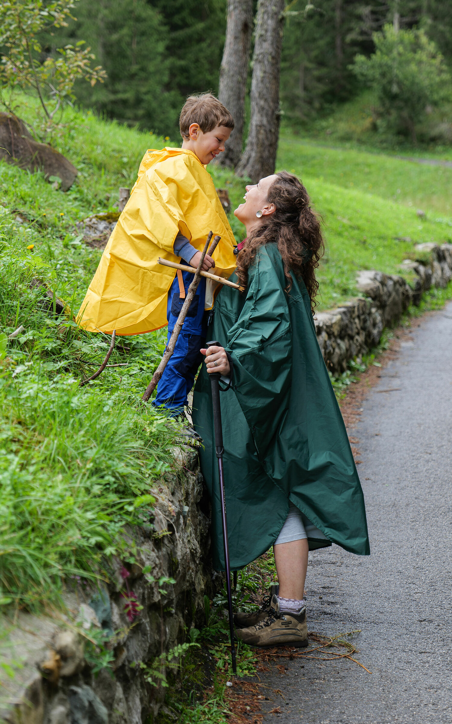 Happiness in the Rain